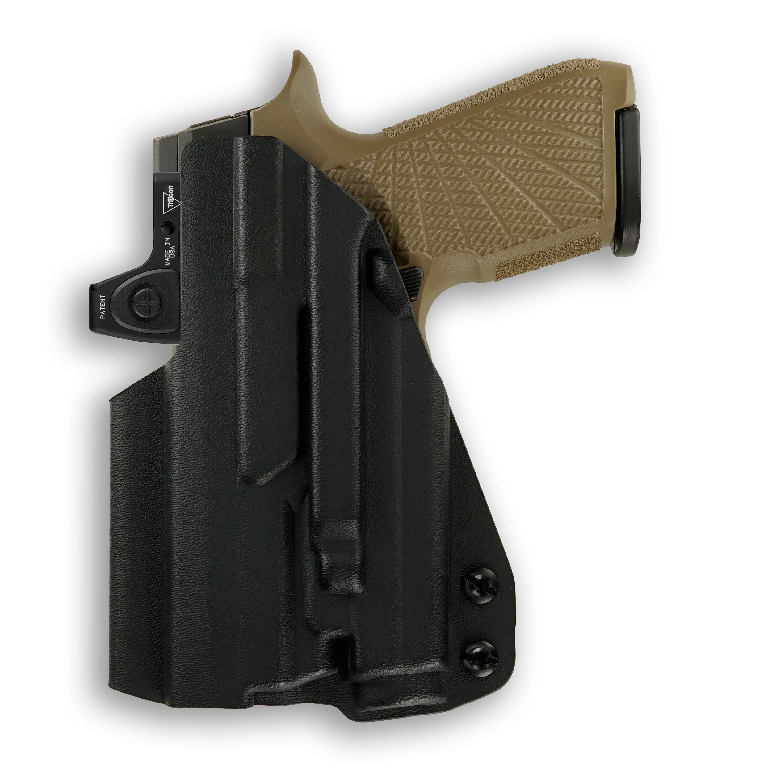 Sig Sauer P320-XCompact Wilson Combat Grip WCP320 with Olight Baldr S Light Red Dot Optic Cut IWB Holster - Image 2