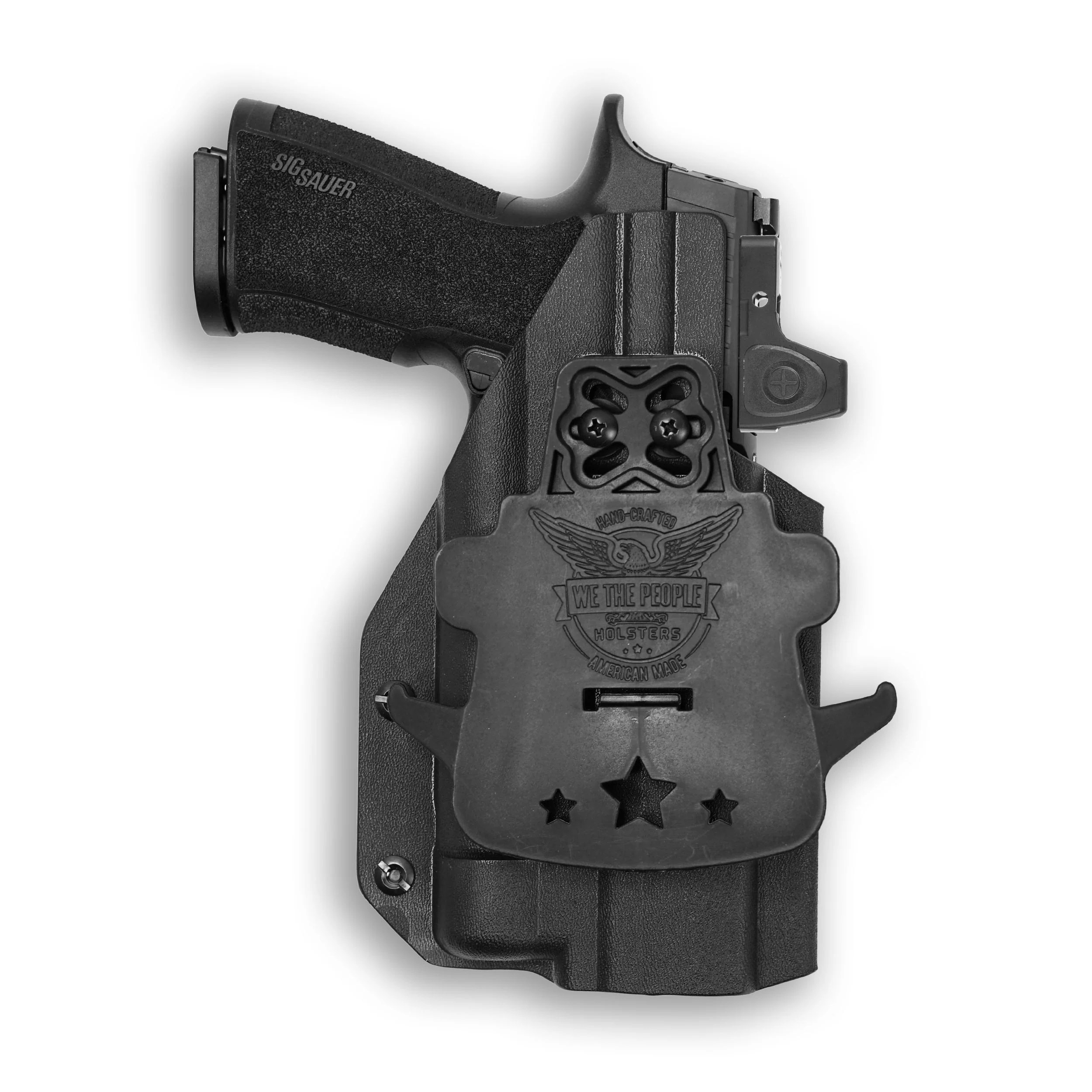 Sig Sauer P320-XTen with Streamlight TLR-1/1S/HL Light Red Dot Optic Cut OWB Holster - Image 4