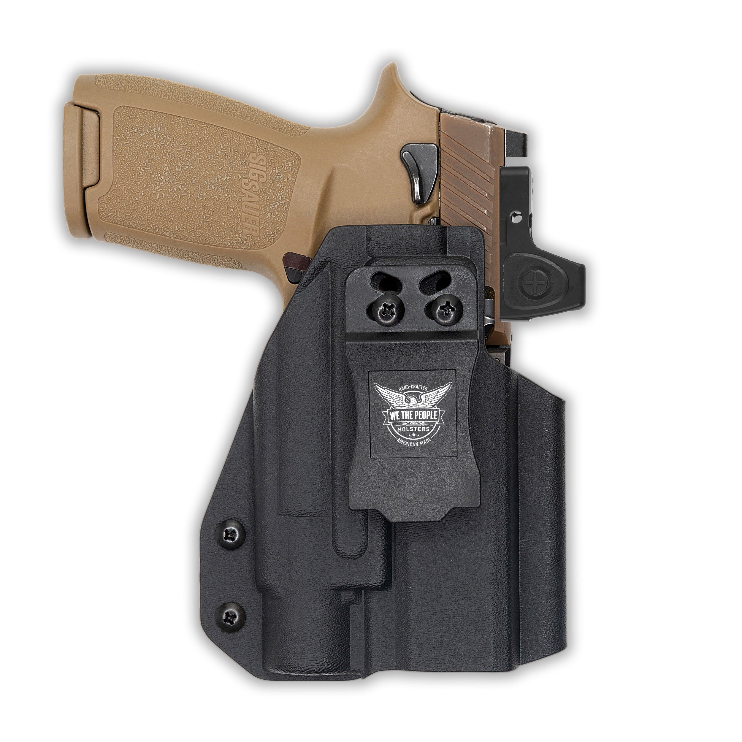 Sig Sauer P320-M18 with Streamlight TLR-3 Light Red Dot Optic Cut IWB Holster