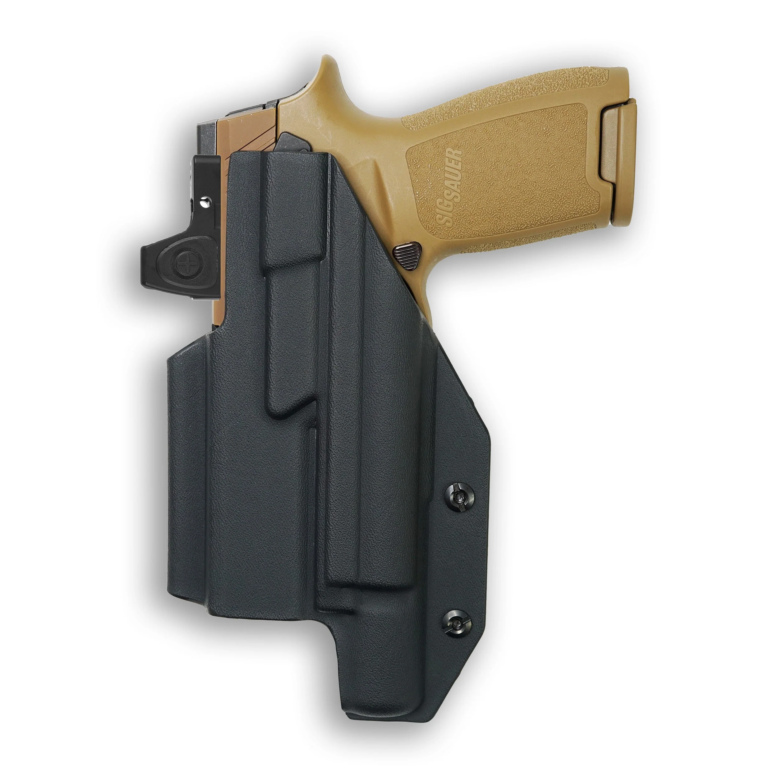 Sig Sauer P320C 9MM/.40SW with Surefire X300U-A Light Red Dot Optic Cut IWB Holster - Image 2