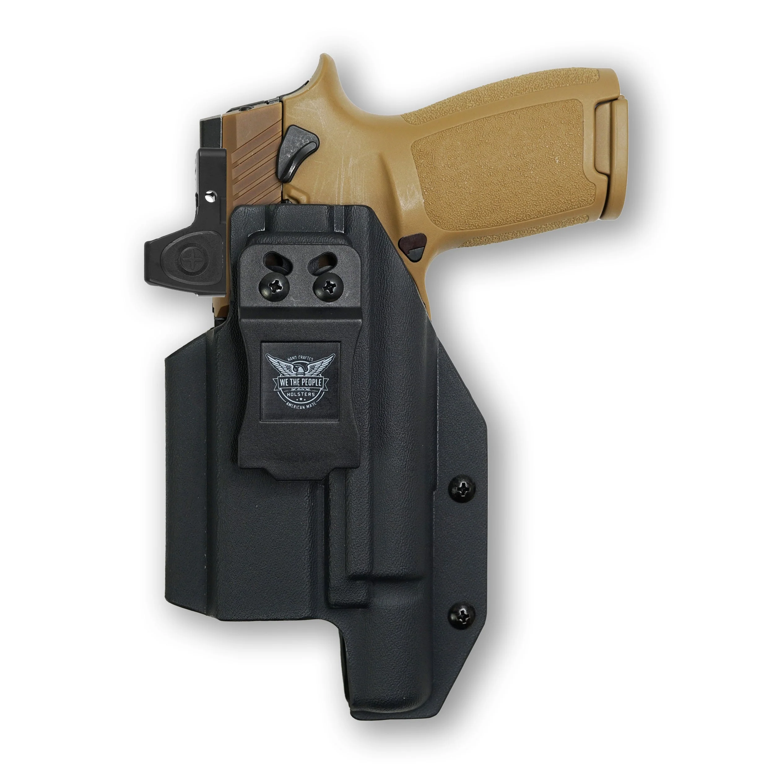 Sig Sauer P320C 9MM/.40SW with Surefire X300U-A Light Red Dot Optic Cut IWB Holster - Image 3