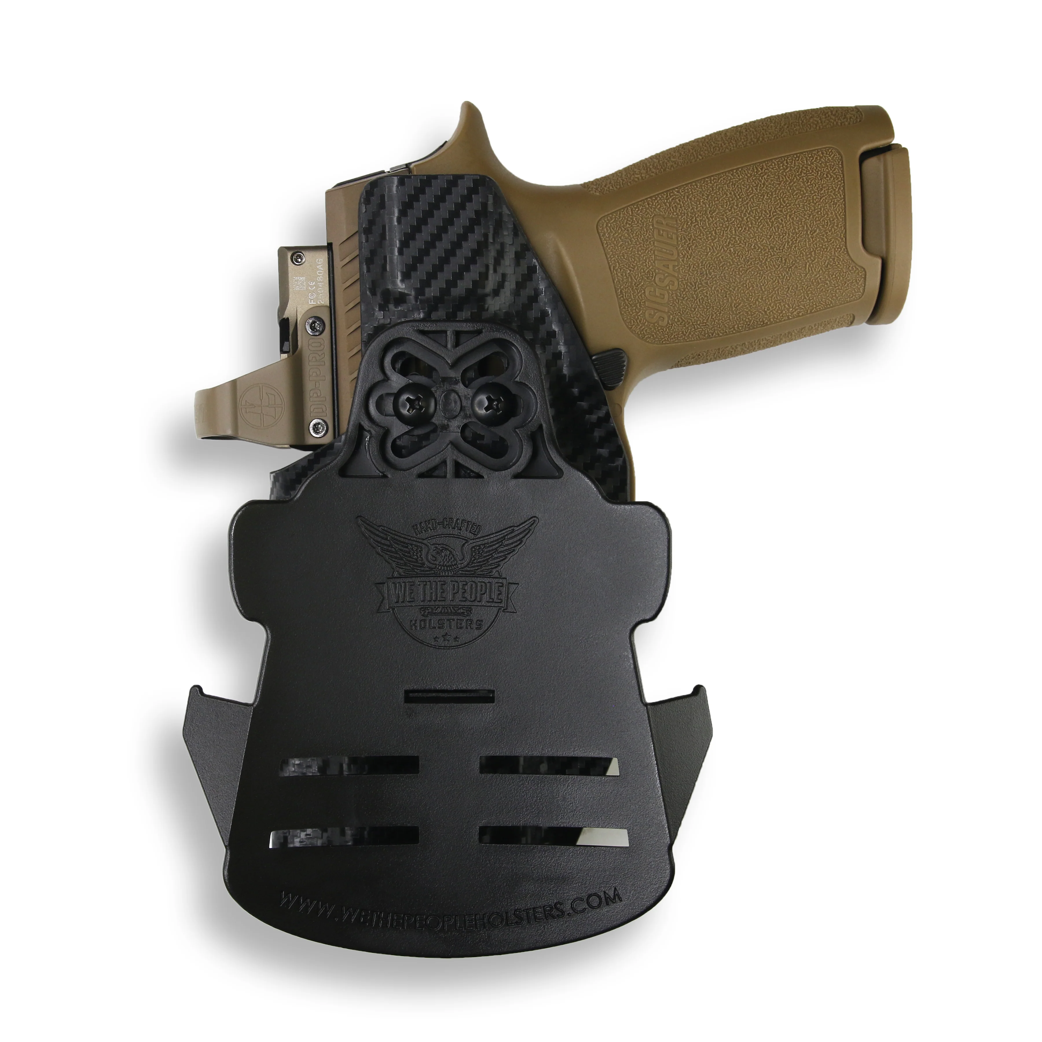 Sig Sauer P320C 9MM/.40SW Manual Safety Red Dot Optic Cut OWB Holster - Image 4