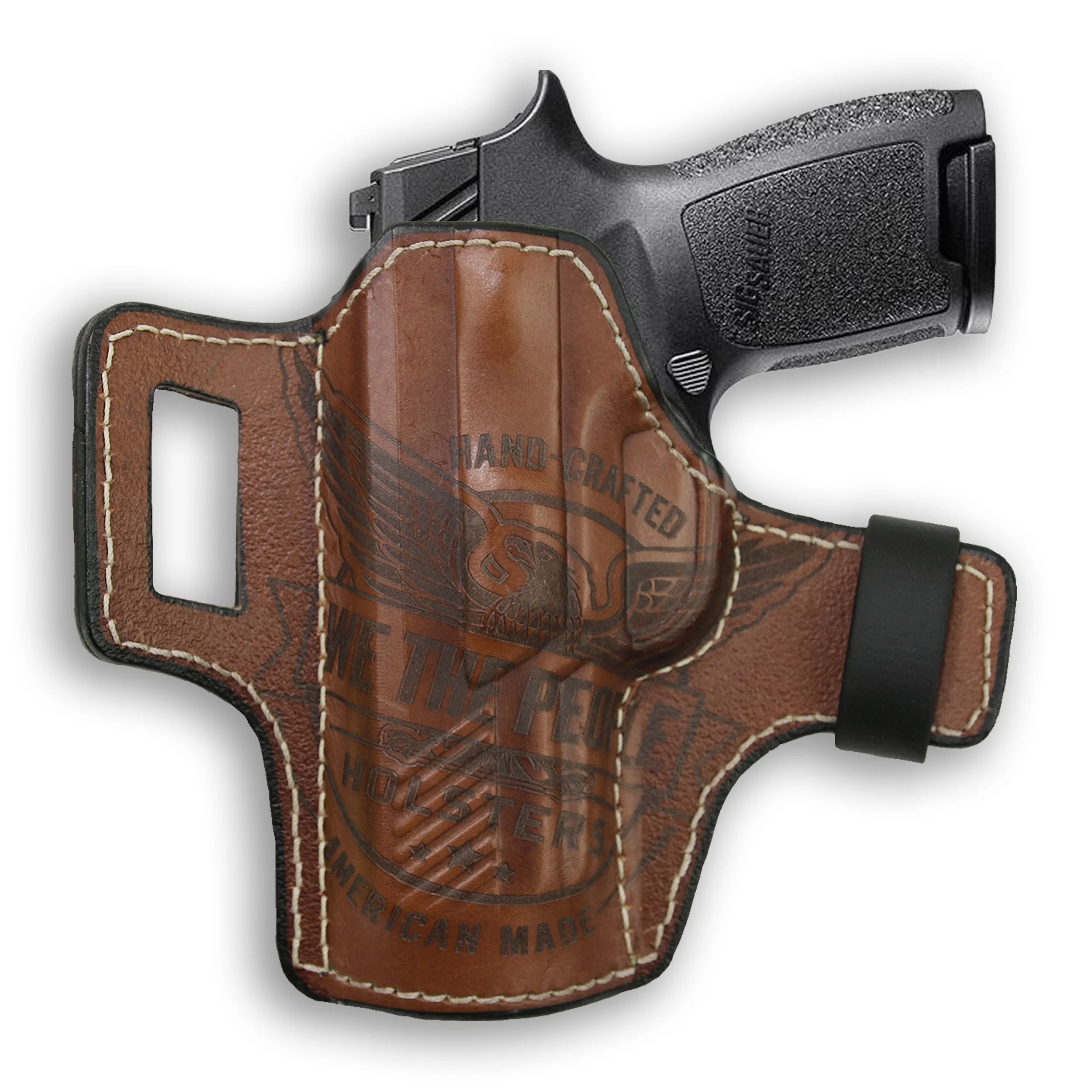Sig Sauer P320SC Independence Leather OWB Holster - Image 2