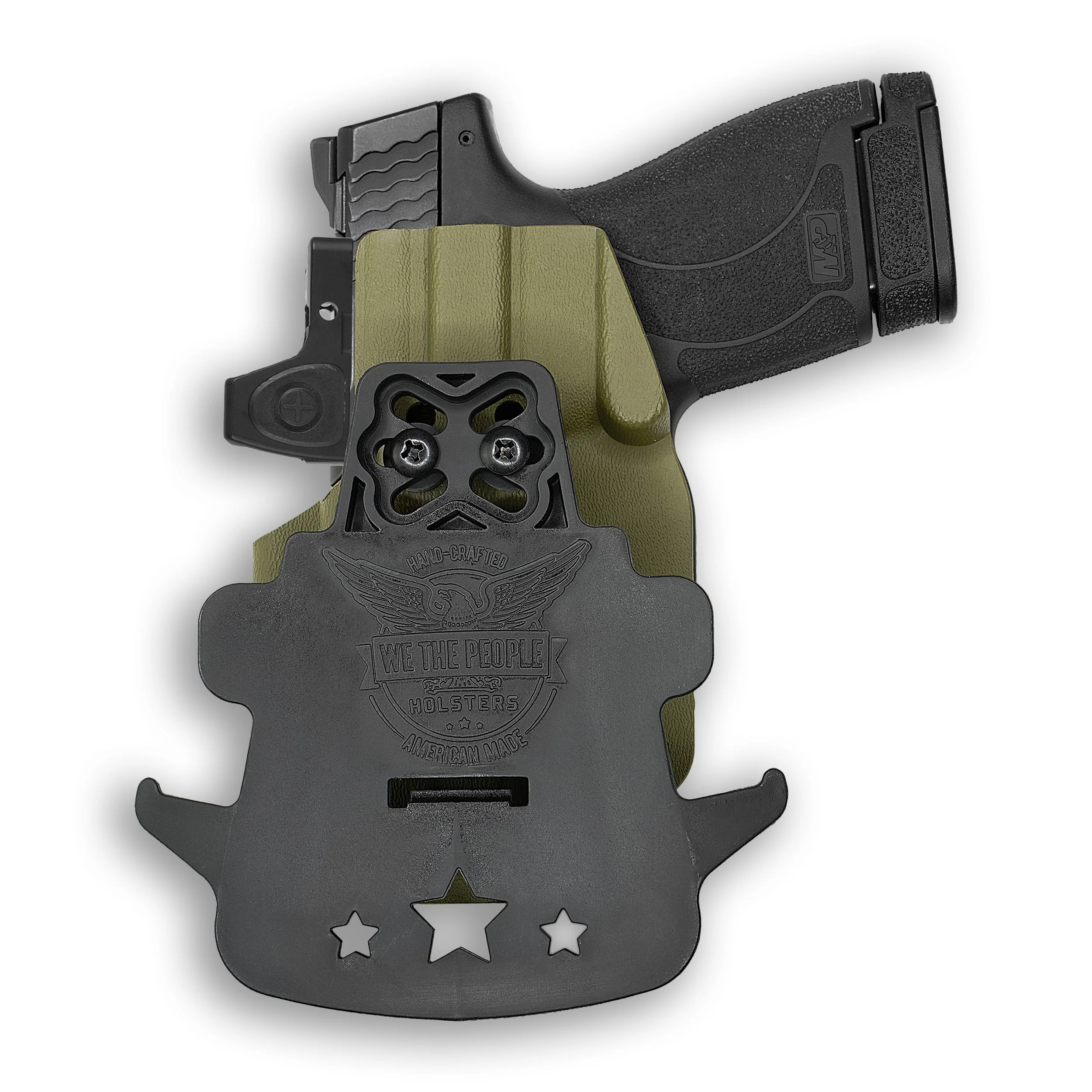 Sig Sauer P320SC 9MM/.40SW Red Dot Optic Cut OWB Holster - Image 100