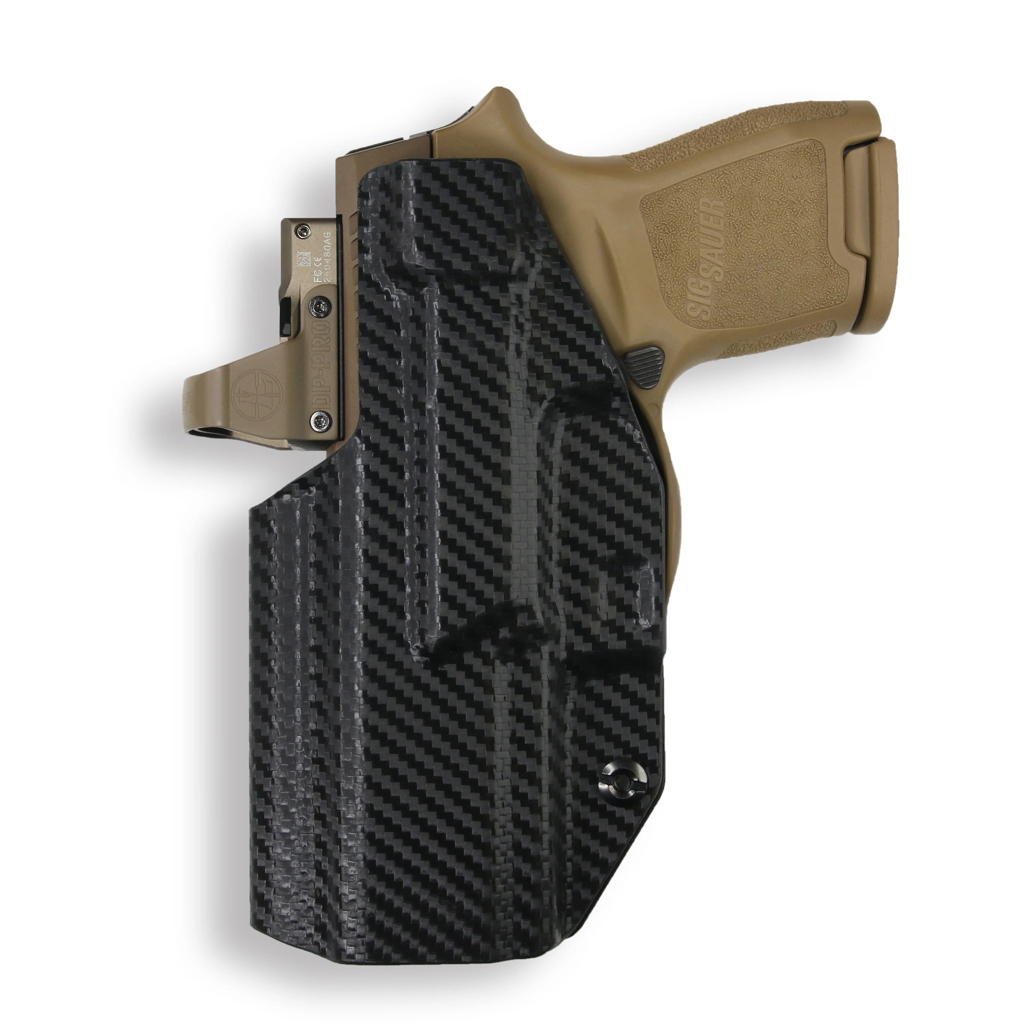 Sig Sauer P320SC 9MM/.40SW Manual Safety Red Dot Optic Cut IWB Holster - Image 6