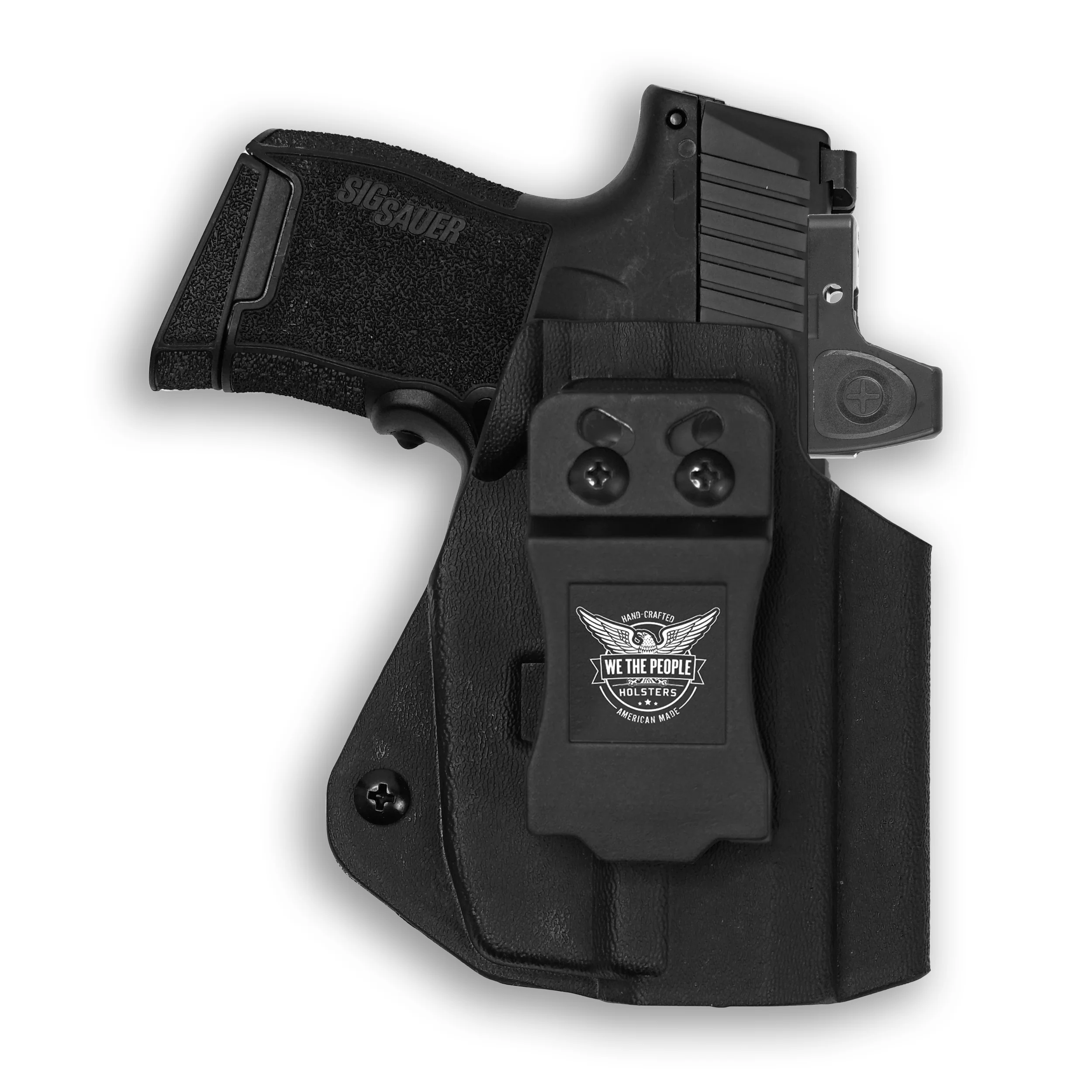 Sig Sauer P365 9MM with Foxtrot365 Light Red Dot Optic Cut IWB Holster