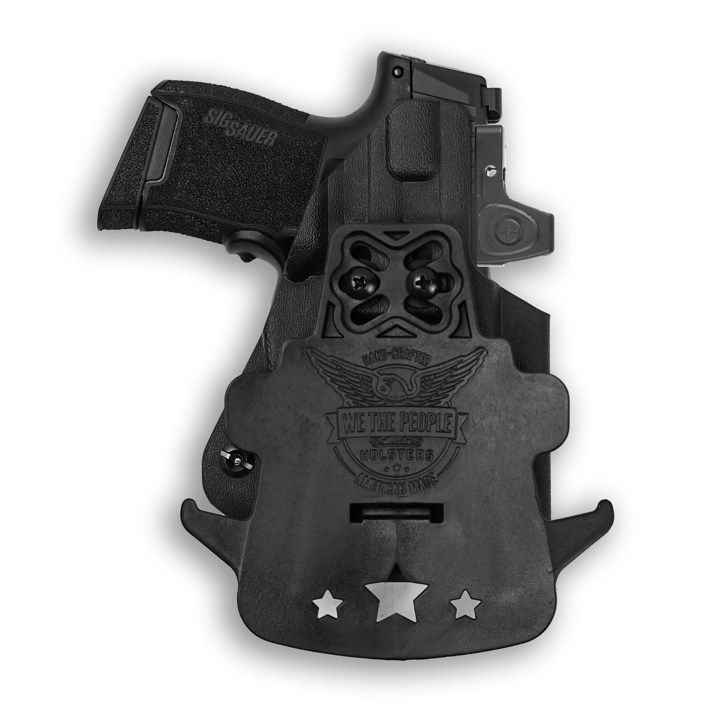 Sig Sauer P365 9MM with Foxtrot365 Light Red Dot Optic Cut OWB Holster - Image 4