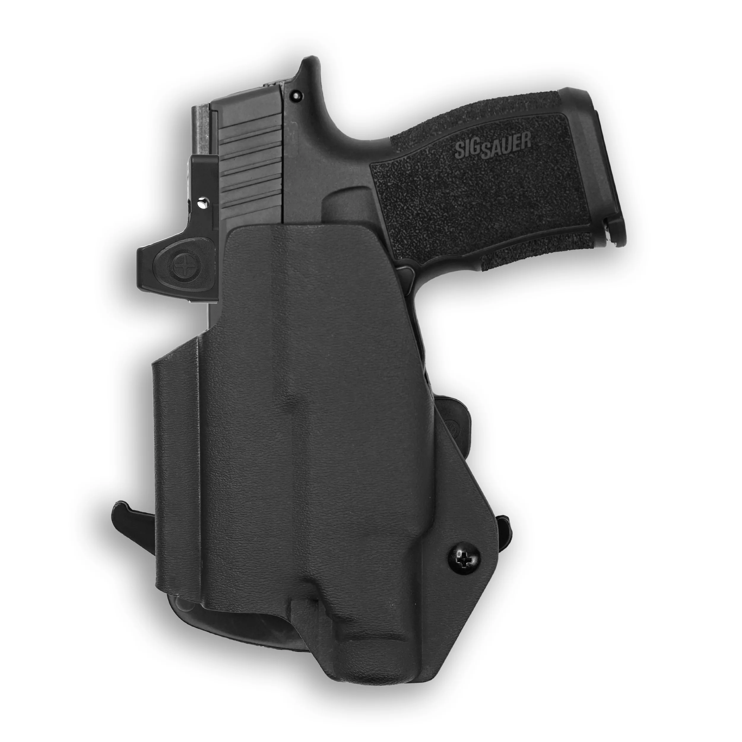 Sig Sauer P365 9MM with Streamlight TLR-7 Sub Light Red Dot Optic Cut OWB Holster - Image 3