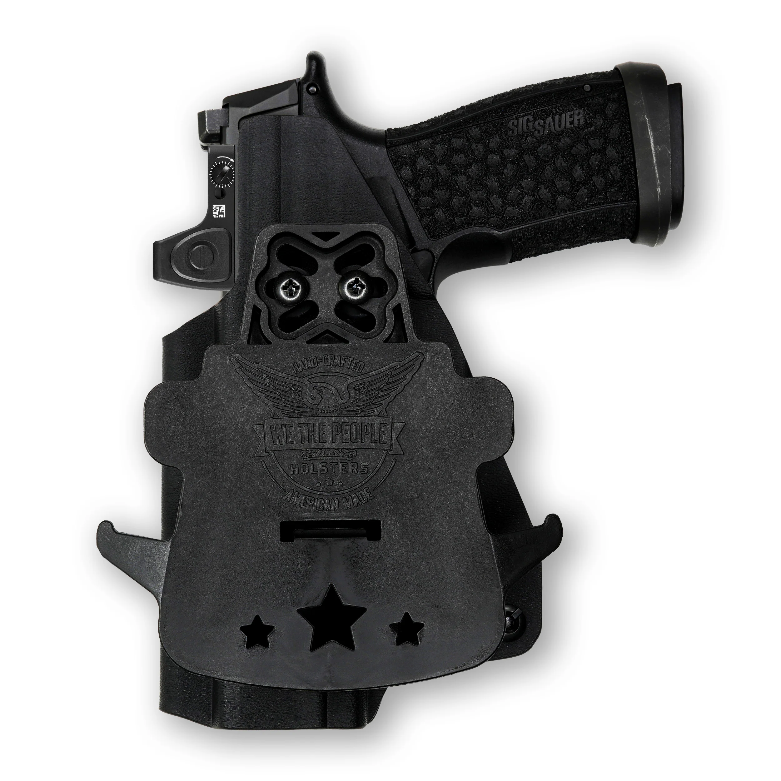 Sig Sauer P365-Fuse with Olight Baldr RL Mini Light Red Dot Optic Cut OWB Holster - Image 2