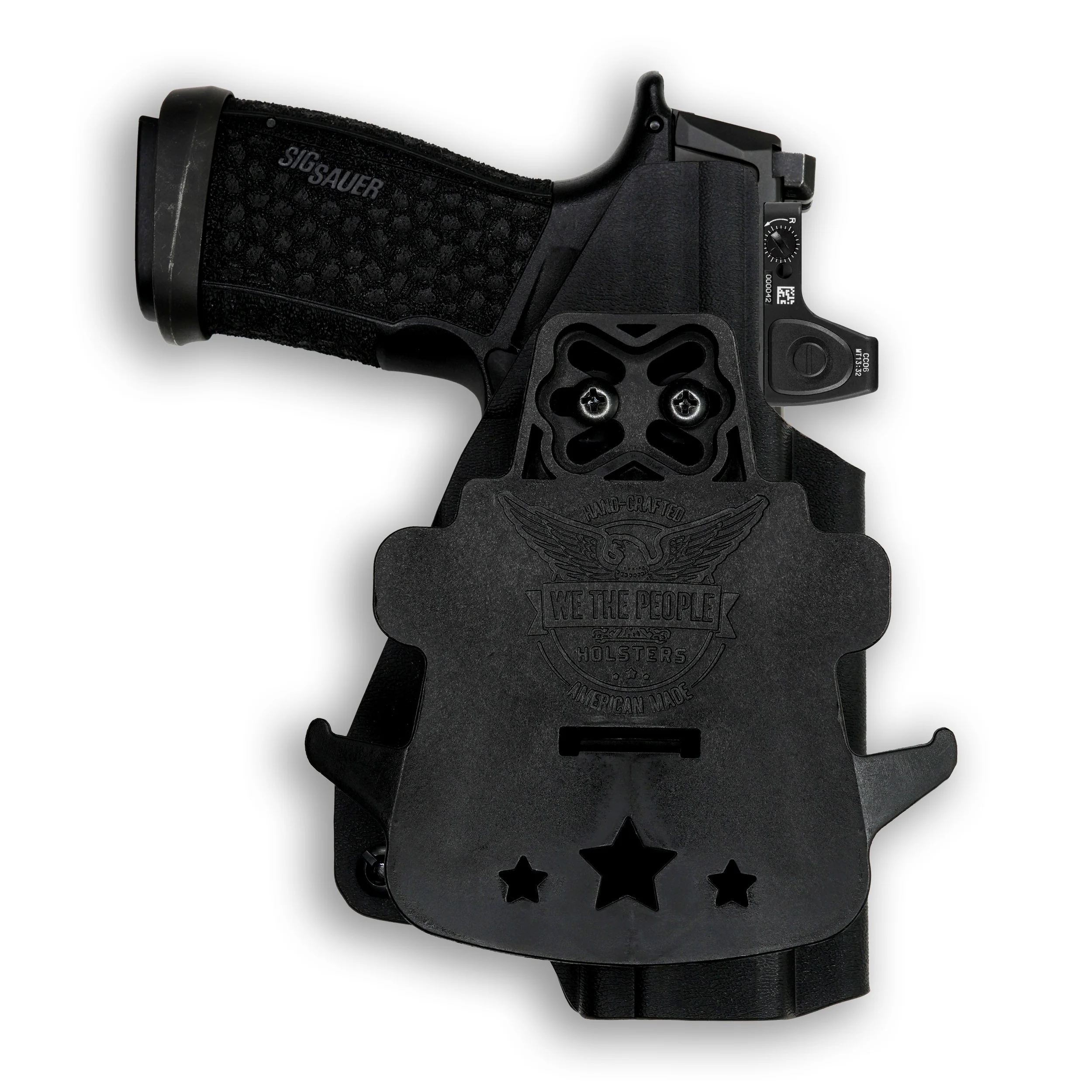 Sig Sauer P365-Fuse with Olight Baldr RL Mini Light Red Dot Optic Cut OWB Holster - Image 4