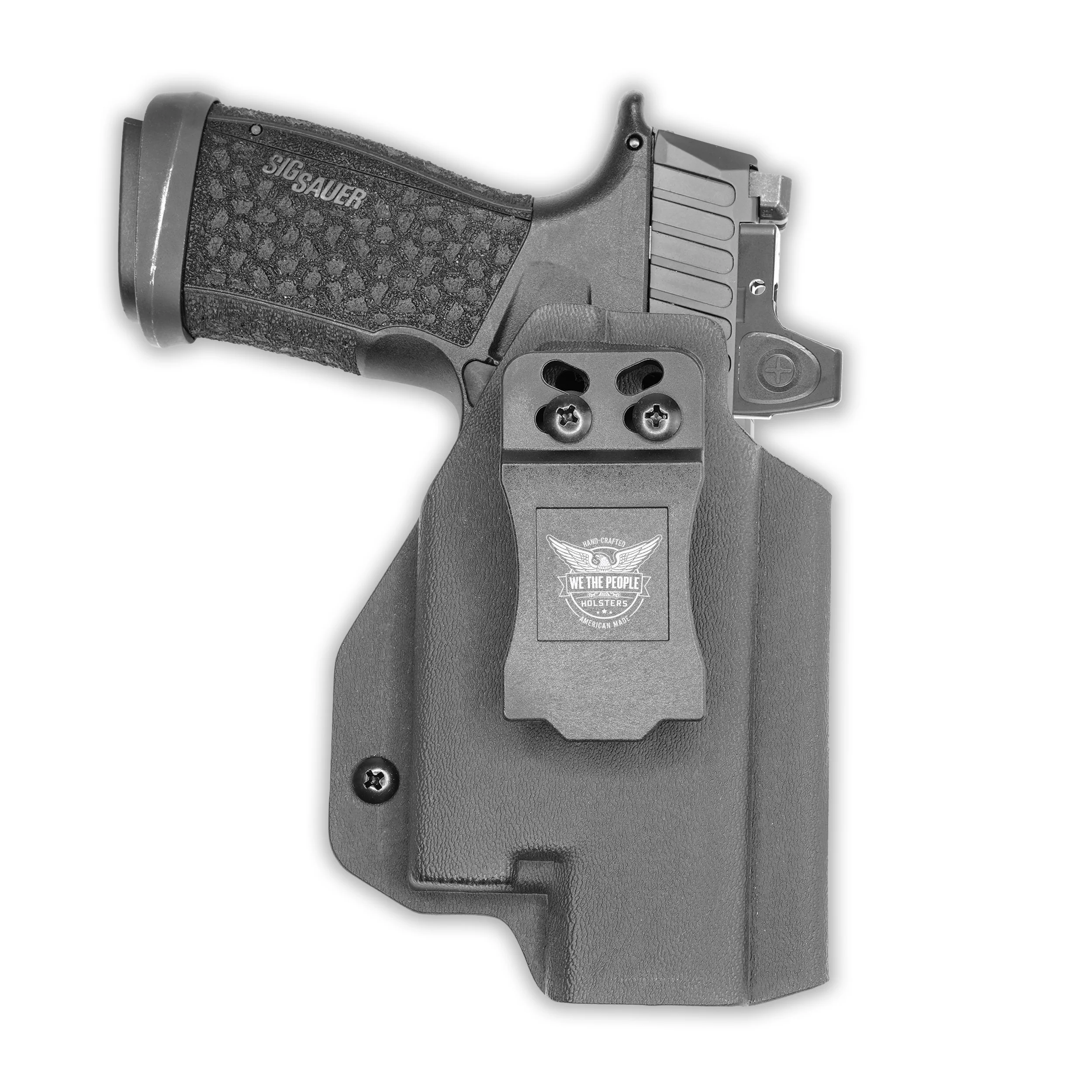 Sig Sauer P365-Fuse with Olight PL-Mini 2 Valkyrie Light Red Dot Optic Cut IWB Holster