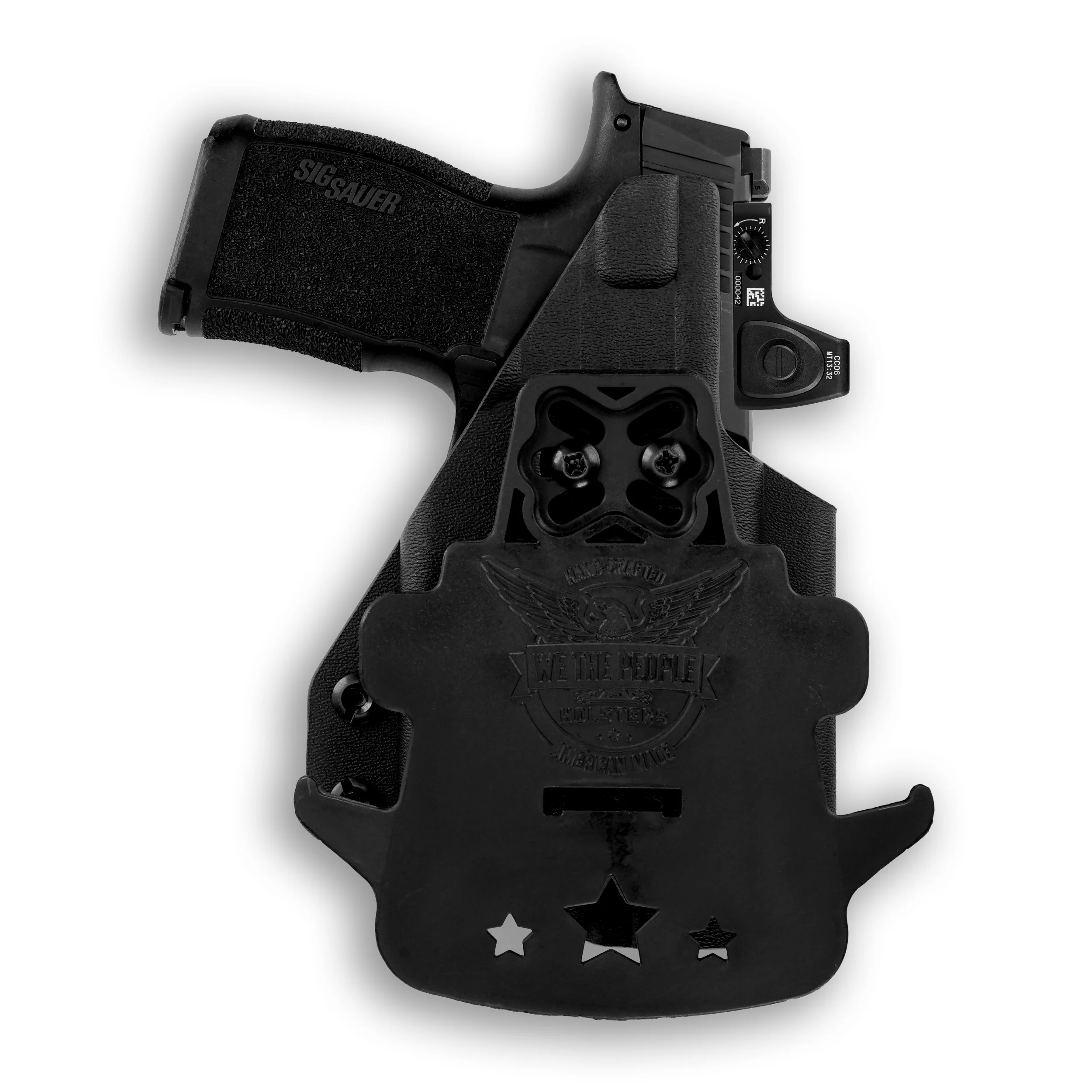 Sig Sauer P365 XL Comp Rose with Streamlight TLR-6 Light/Laser Red Dot Optic Cut OWB Holster - Image 4