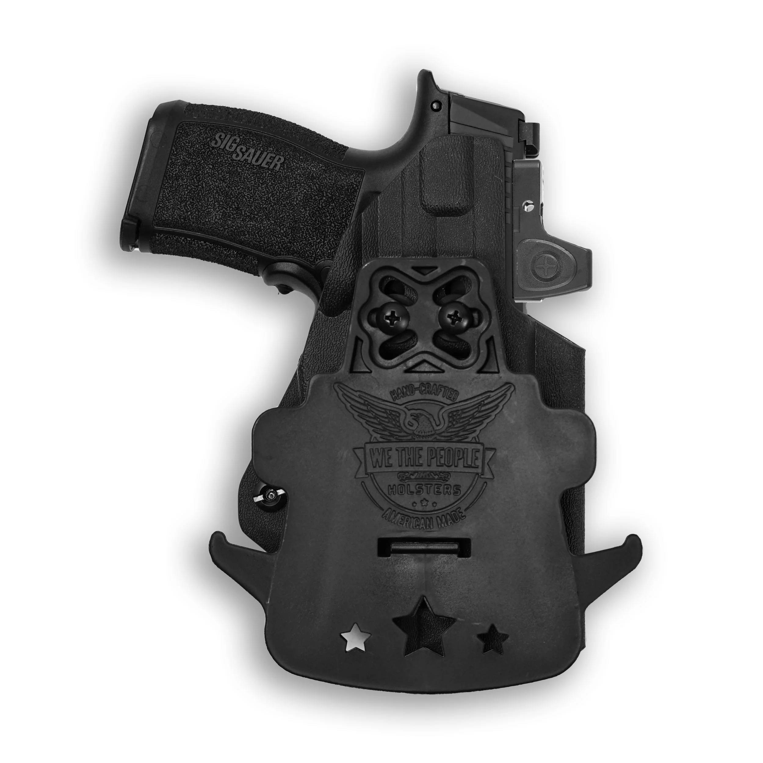 Sig Sauer P365 XL Spectre with Foxtrot365 Light Red Dot Optic Cut OWB Holster - Image 4