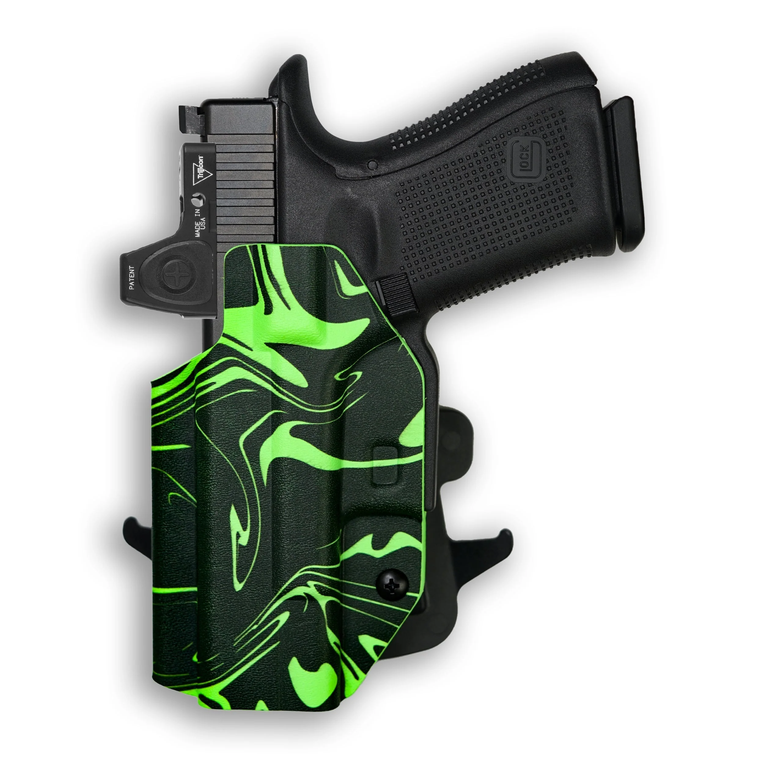 Sig Sauer P365 XL Spectre with Streamlight TLR-7 Sub Light Red Dot Optic Cut OWB Holster - Image 54