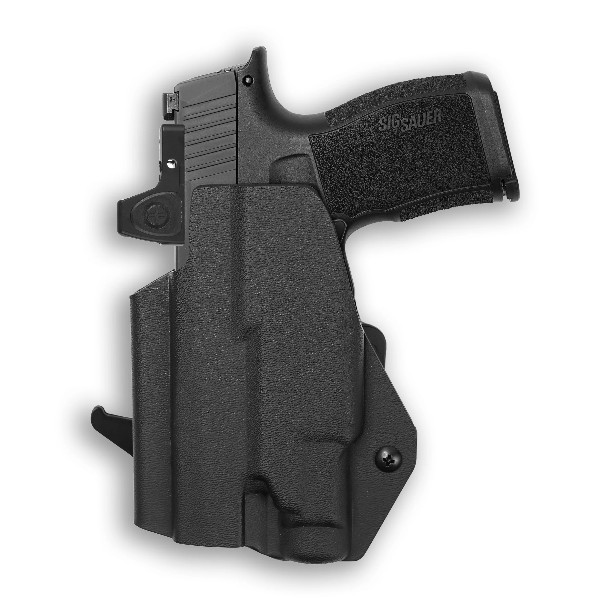 Sig Sauer P365 XL with Streamlight TLR-7 Sub Light Red Dot Optic Cut OWB Holster - Image 4