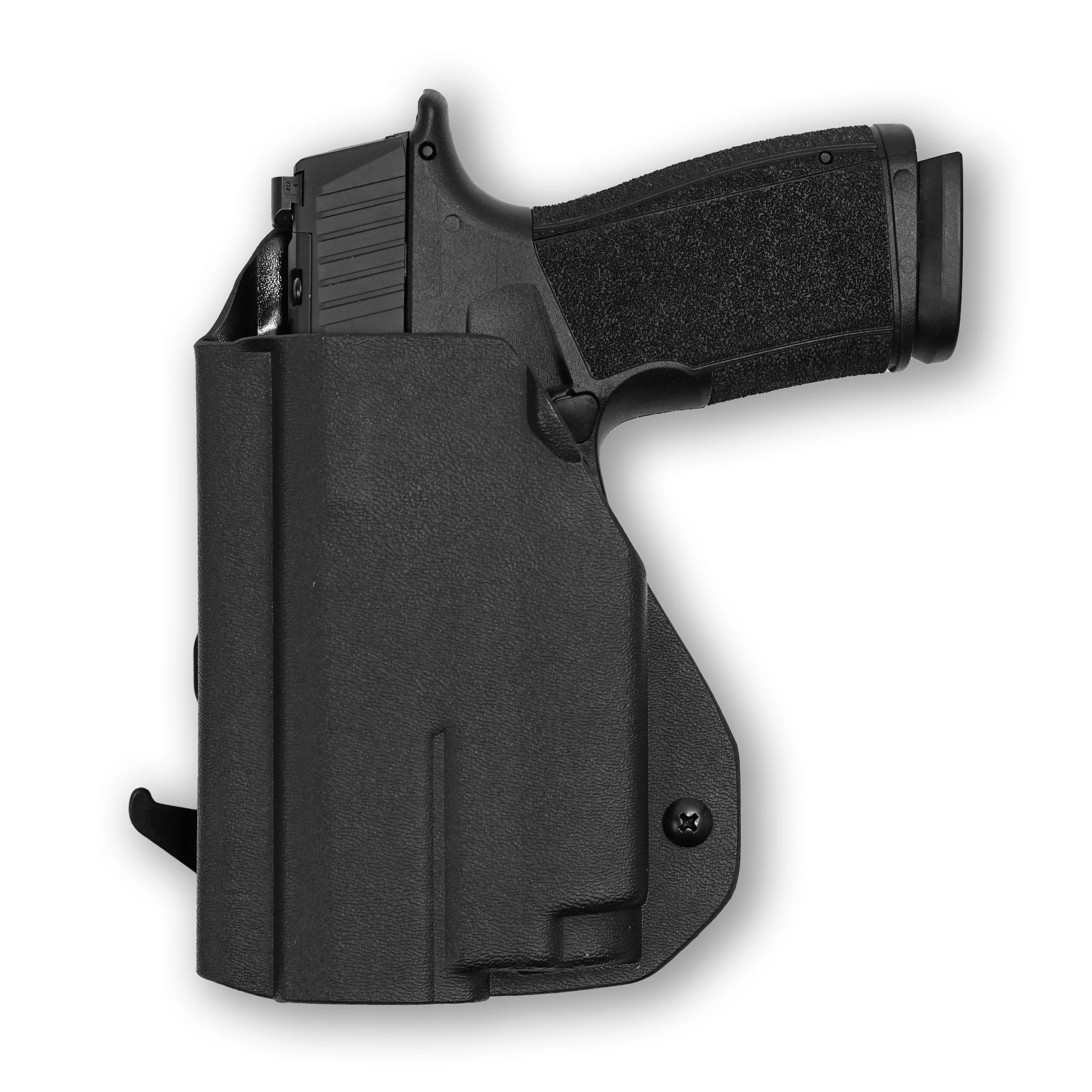 Sig Sauer P365-XMacro Comp with Olight Baldr RL Mini Light OWB Holster - Image 3