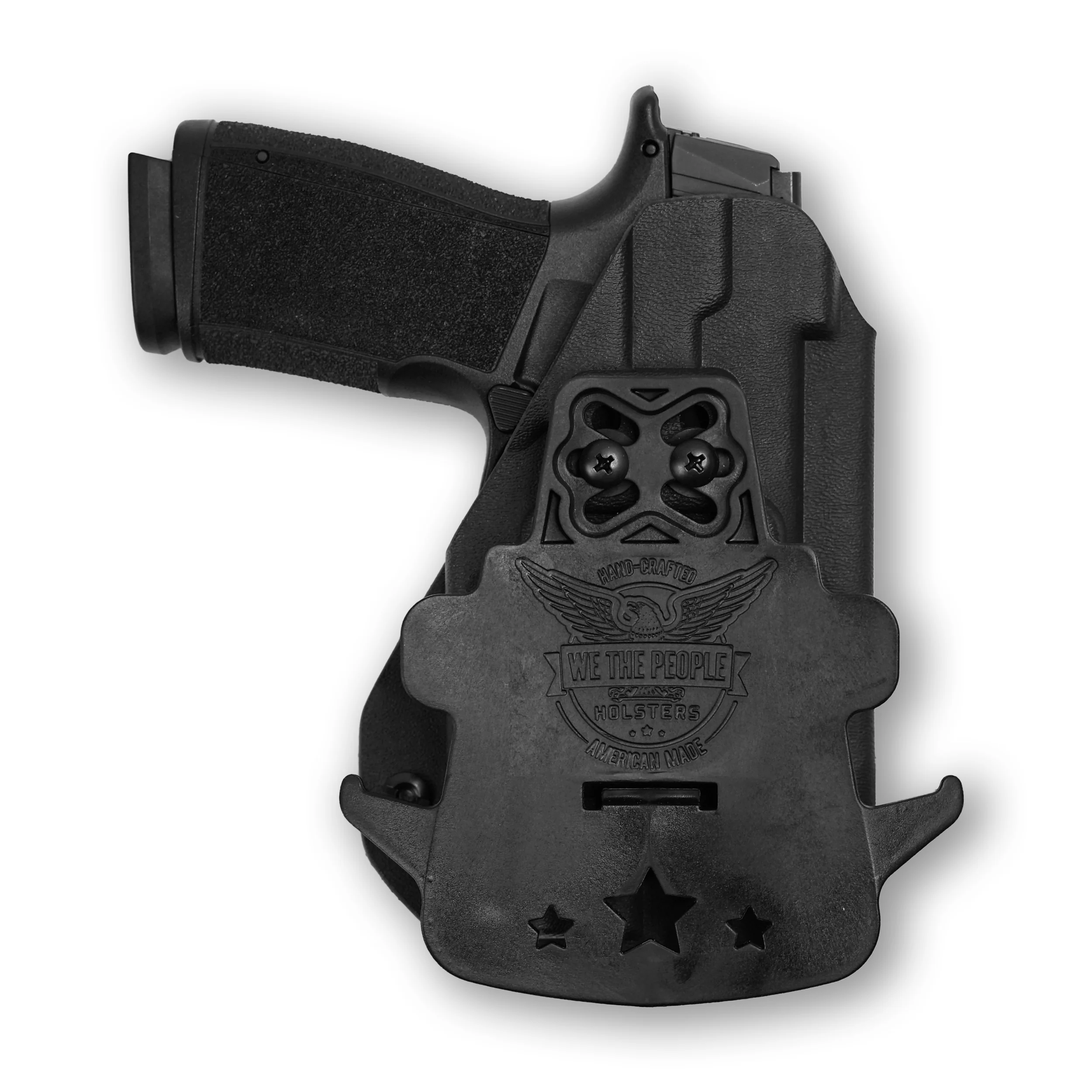 Sig Sauer P365-XMacro Comp with Olight Baldr RL Mini Light OWB Holster - Image 4