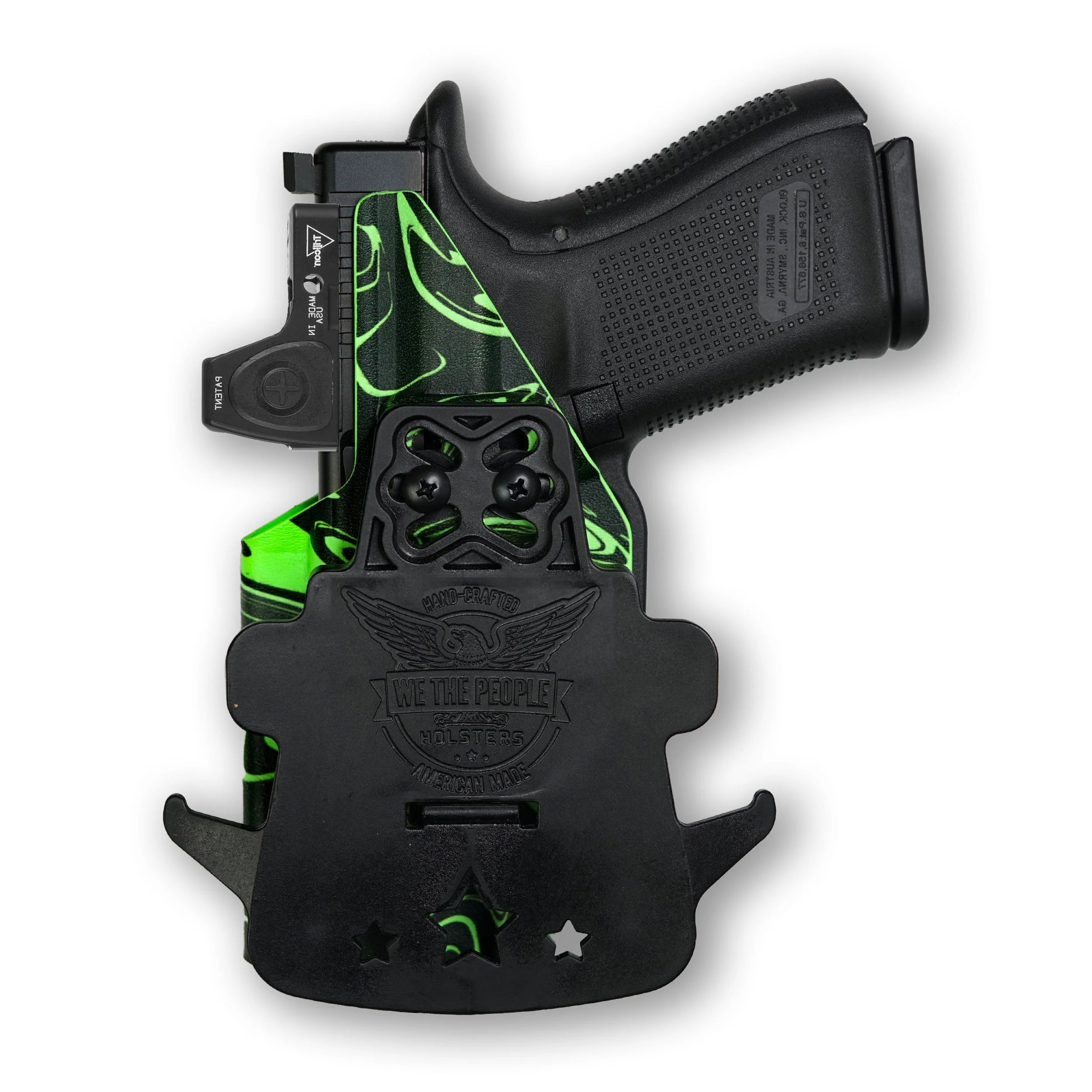 Sig Sauer P365-XMacro Comp with Streamlight TLR-7/7A/7X Light Red Dot Optic Cut OWB Holster - Image 52