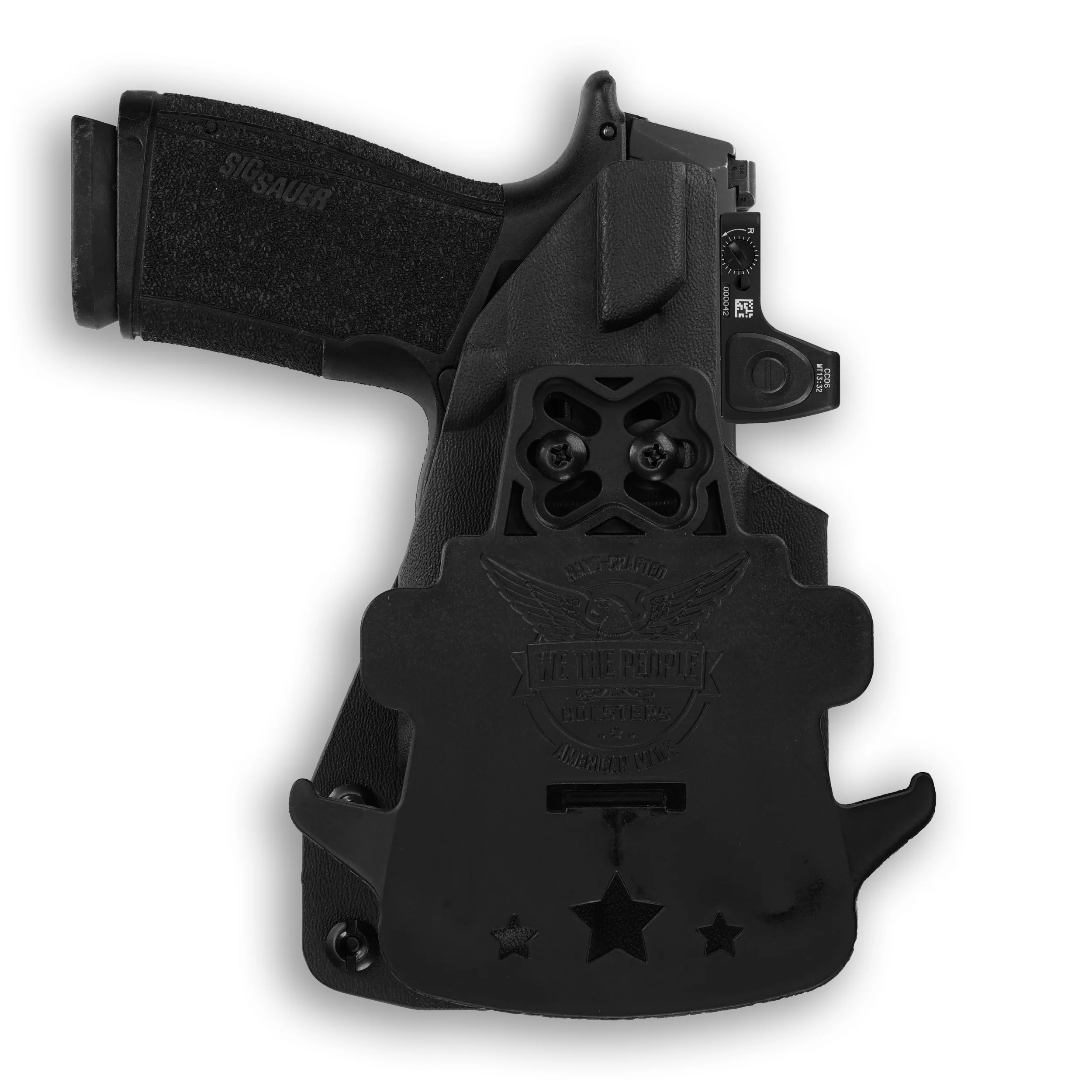 Sig Sauer P365-XMacro Comp with Streamlight TLR-7 Sub Light Red Dot Optic Cut OWB Holster - Image 4
