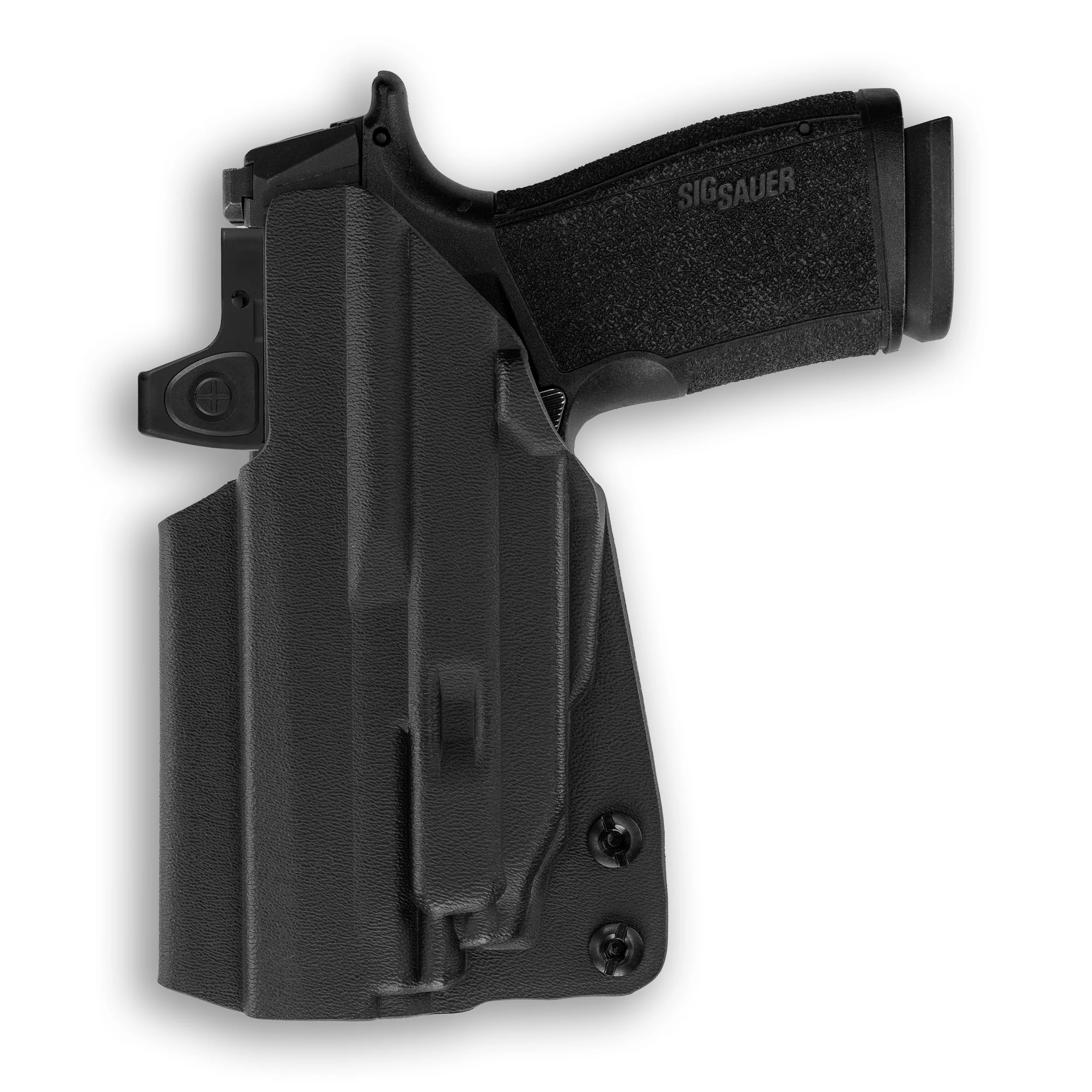 Sig Sauer P365-XMacro with Crimson Trace CMR-201 Rail Master Universal Laser Red Dot Optic Cut IWB Holster - Image 2