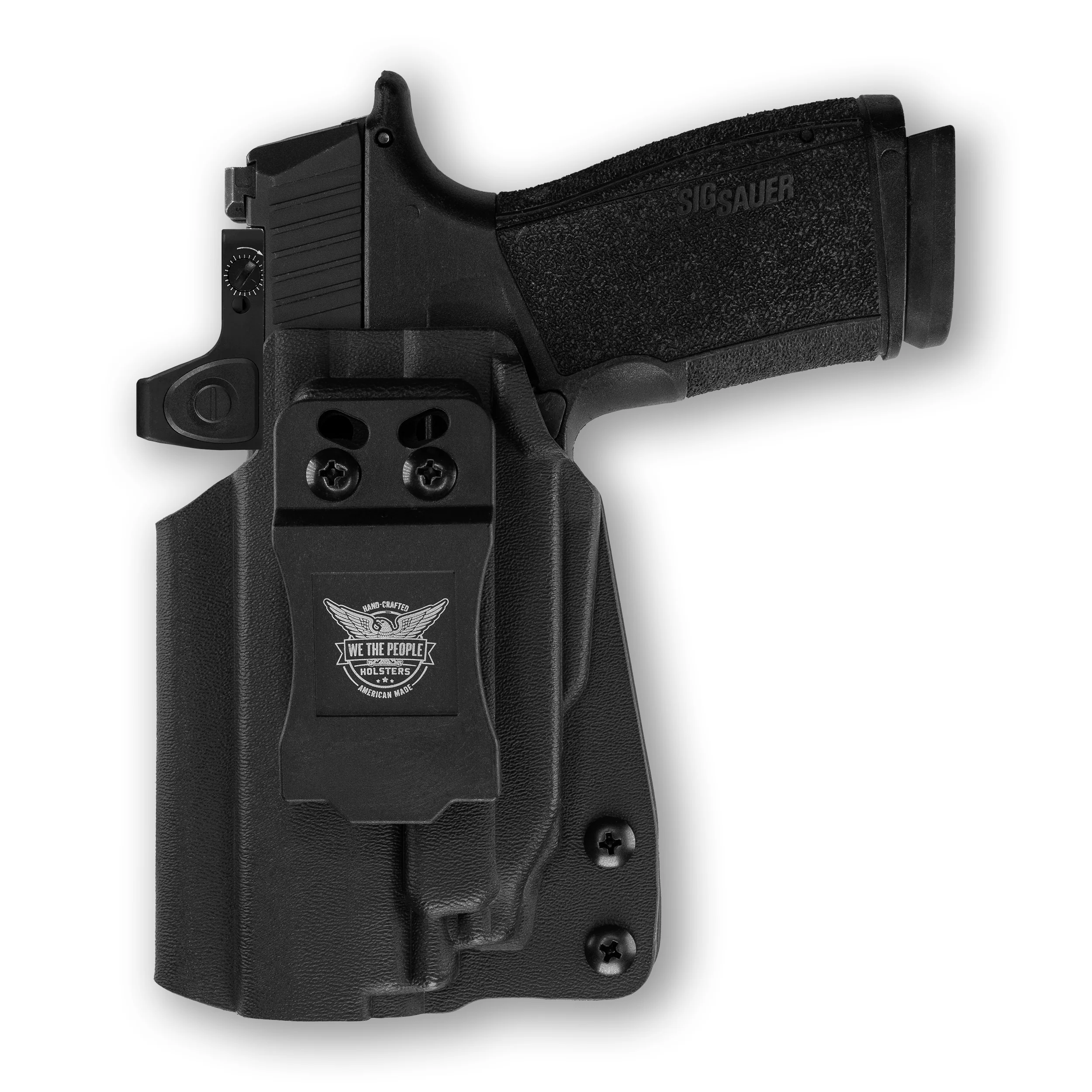 Sig Sauer P365-XMacro with Crimson Trace CMR-201 Rail Master Universal Laser Red Dot Optic Cut IWB Holster - Image 3