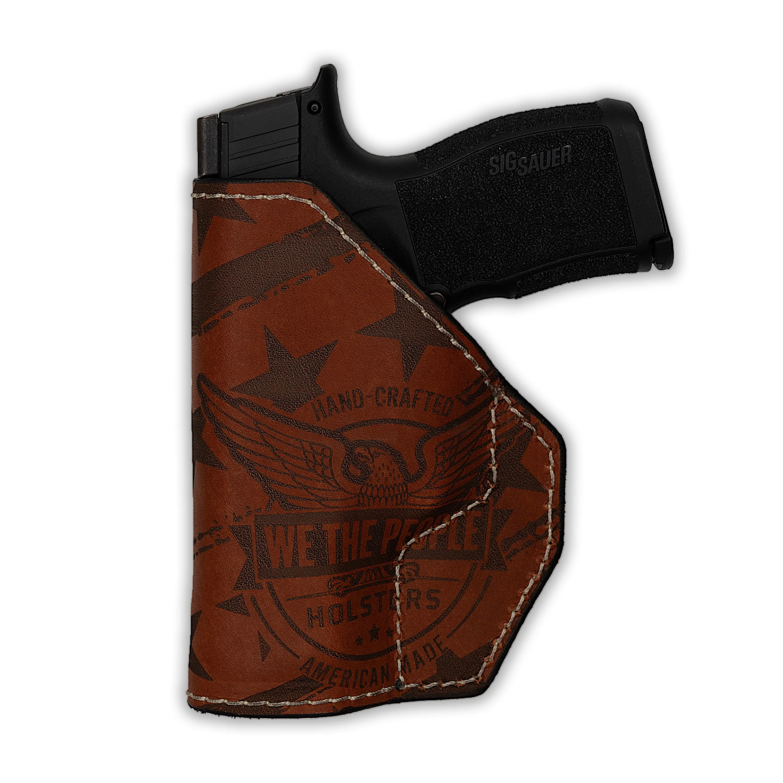 Sig Sauer P365XL Rose Independence Leather IWB Slimfit Holster - Image 2