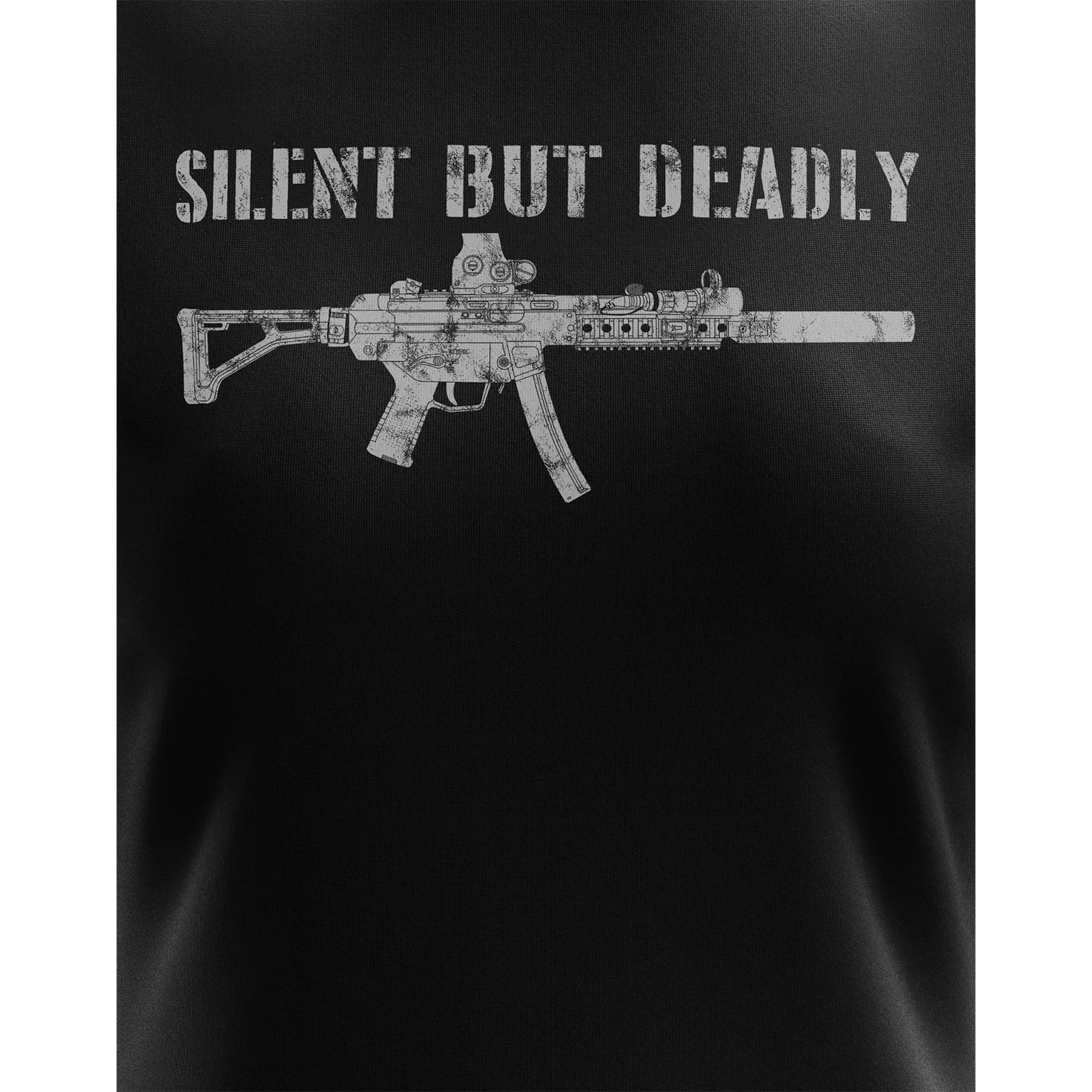 Silent But Deadly Women's Short Sleeve Shirt - Image 3
