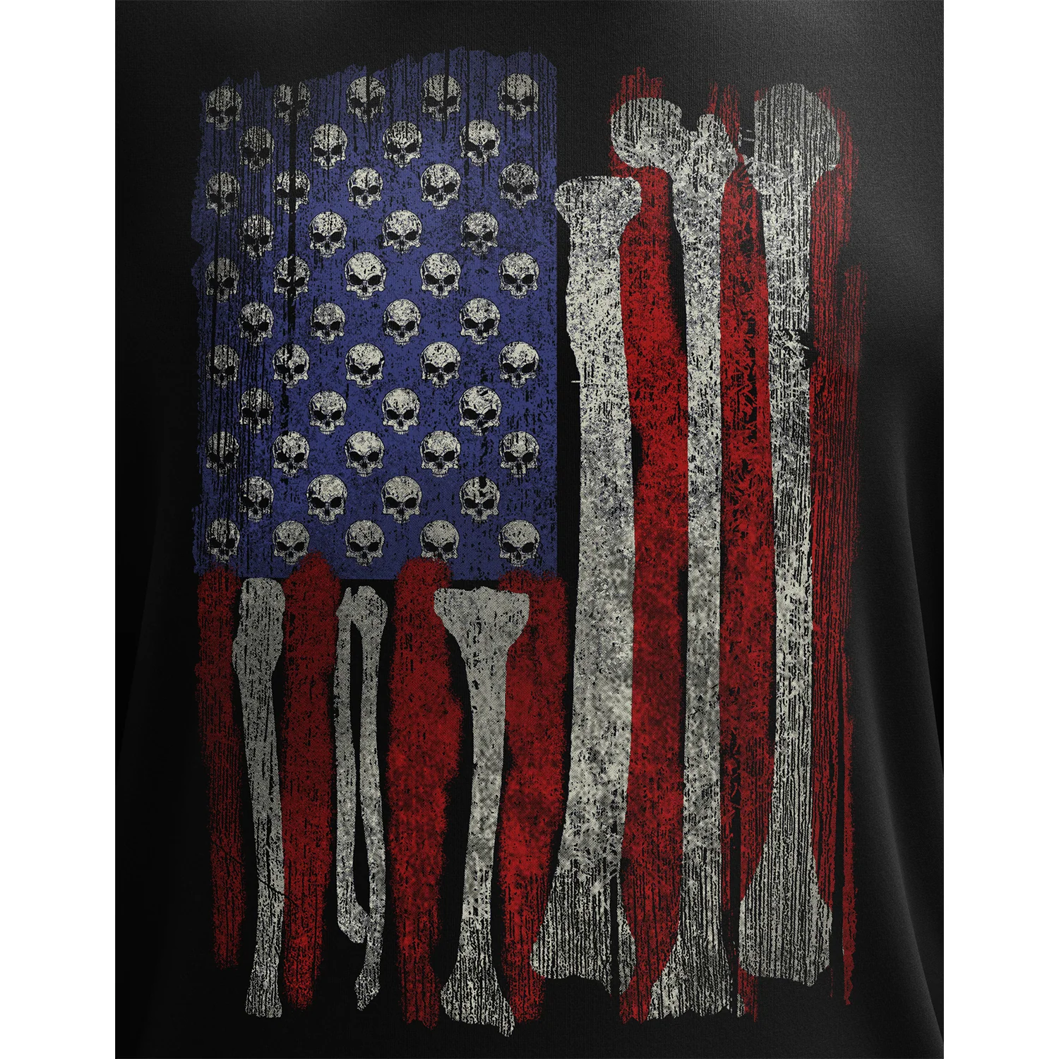Skull Flag Long Sleeve Shirt - Image 3