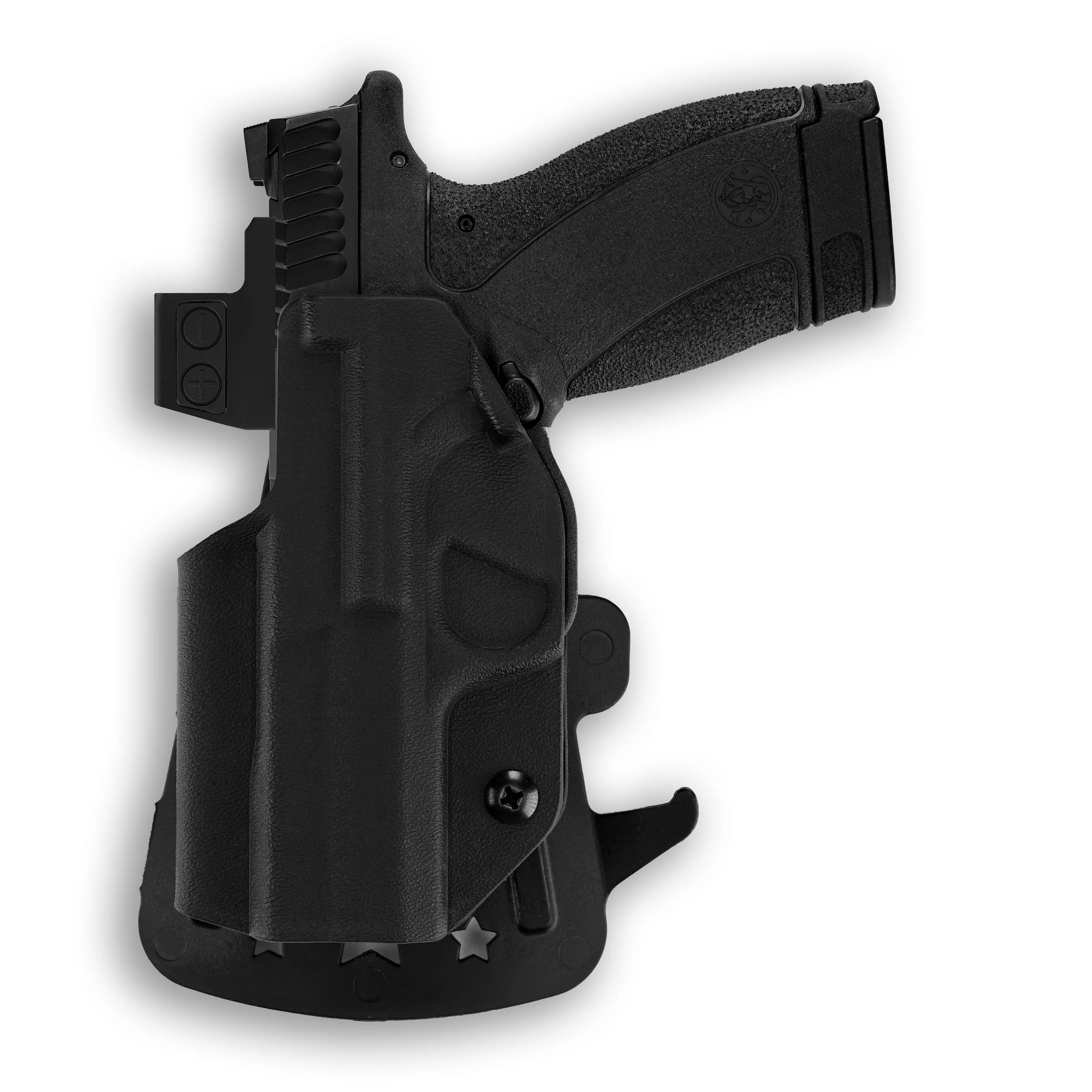 Smith & Wesson Bodyguard 2.0 Carry Comp TS Red Dot Optic Cut OWB Holster - Image 3