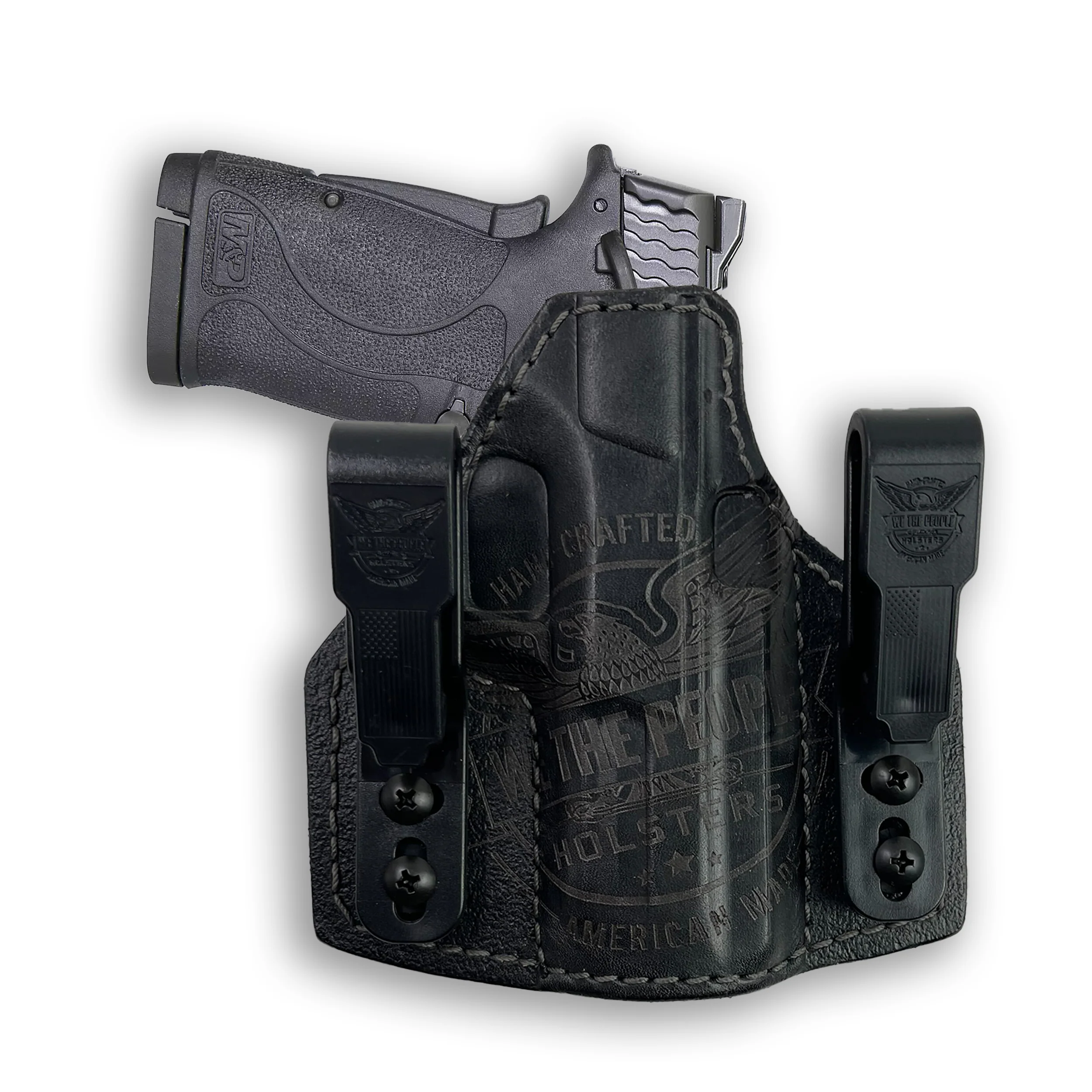 Smith & Wesson M&P 380 Shield EZ Independence Leather IWB Holster - Image 4