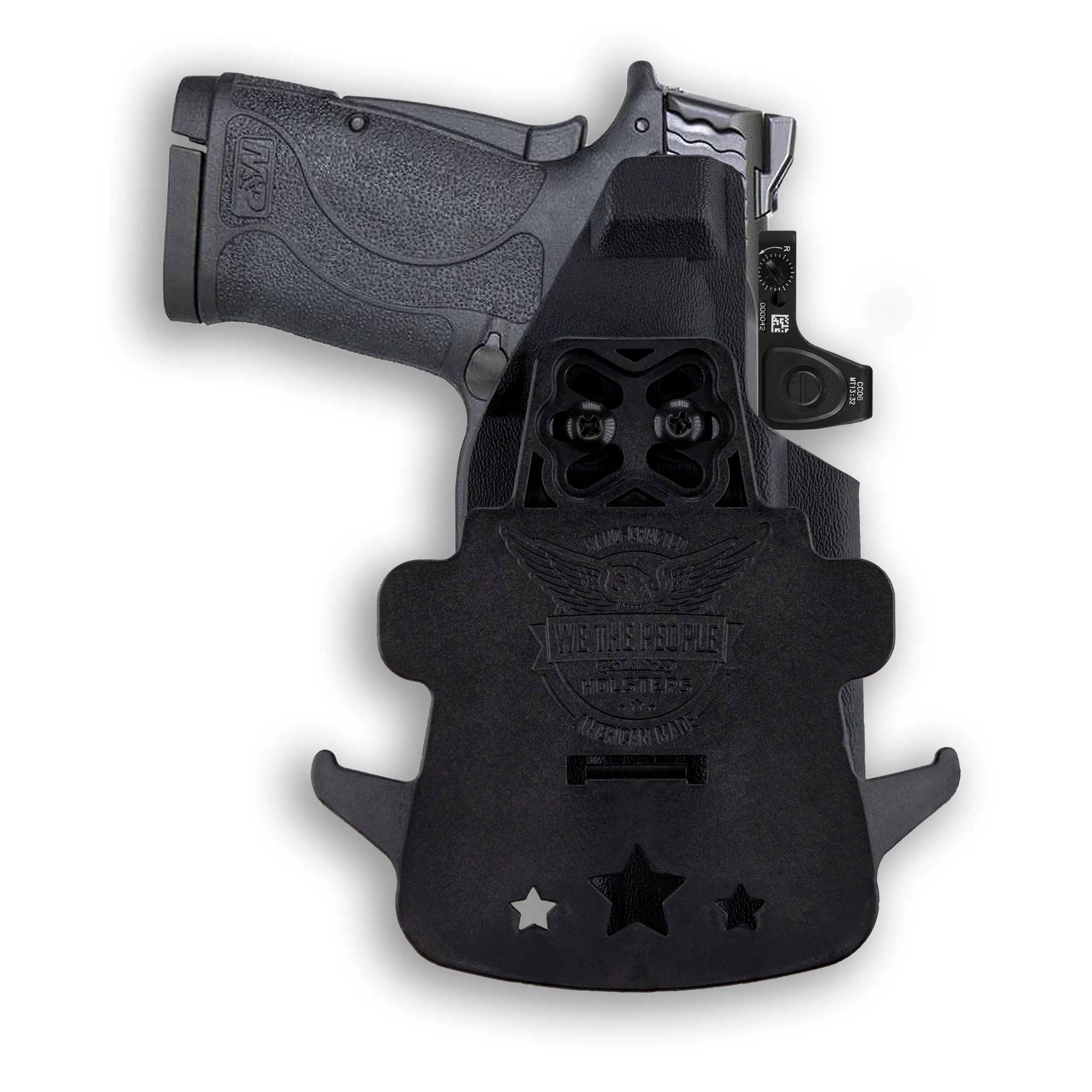 Smith & Wesson M&P 380 Shield EZ M2.0 Red Dot Optic Cut OWB Holster - Image 4