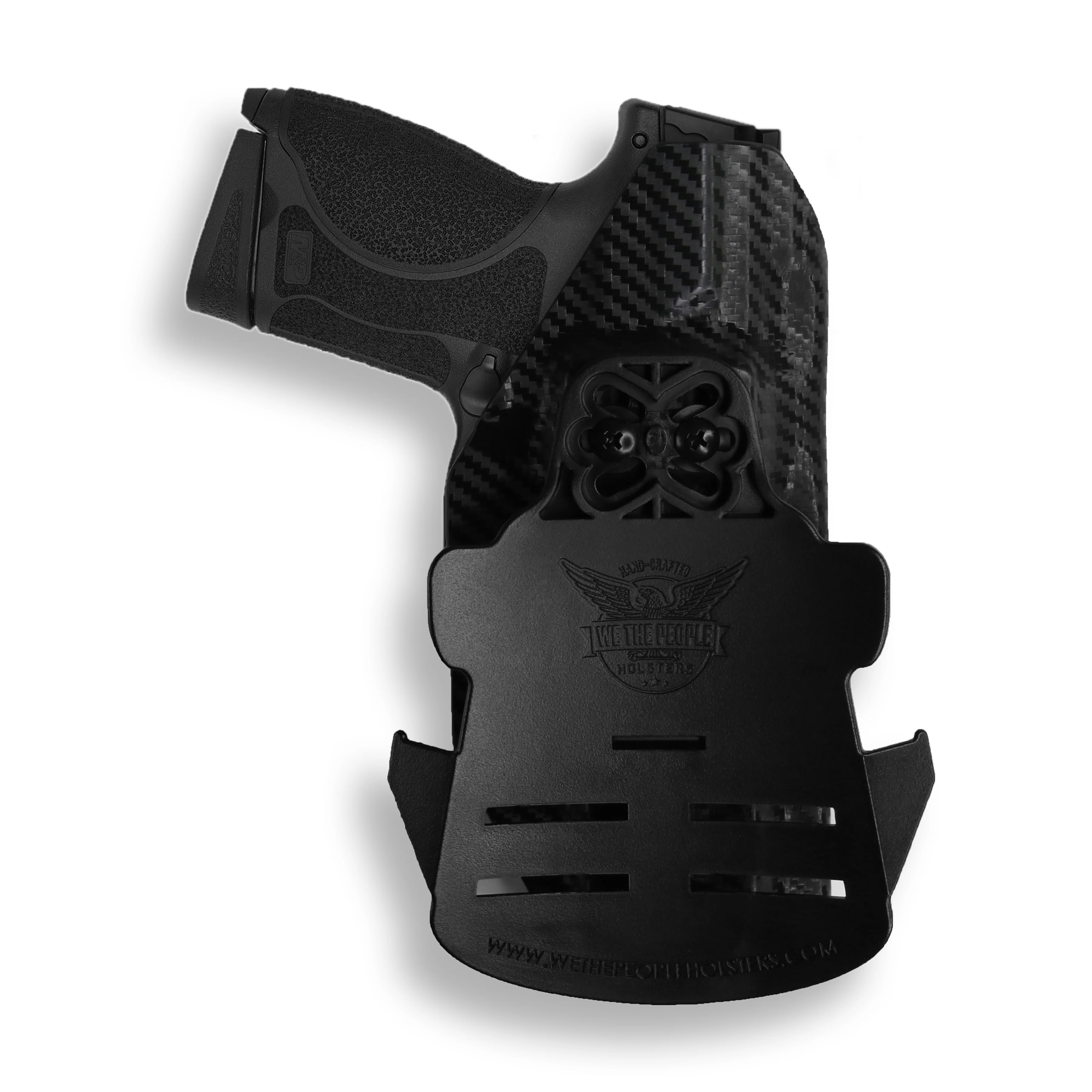 Smith & Wesson M&P 45 M2.0 4" Carry Comp Compact/Subcompact Manual Safety OWB Holster - Image 6