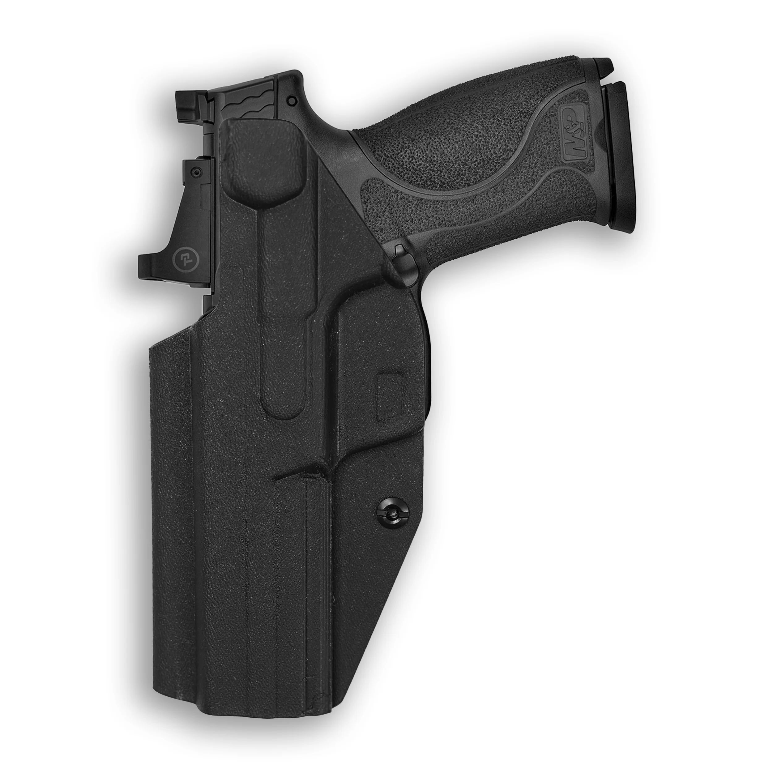 Smith & Wesson M&P 9/40 M2.0 5" Full Size Manual Safety Red Dot Optic Cut IWB Holster - Image 2