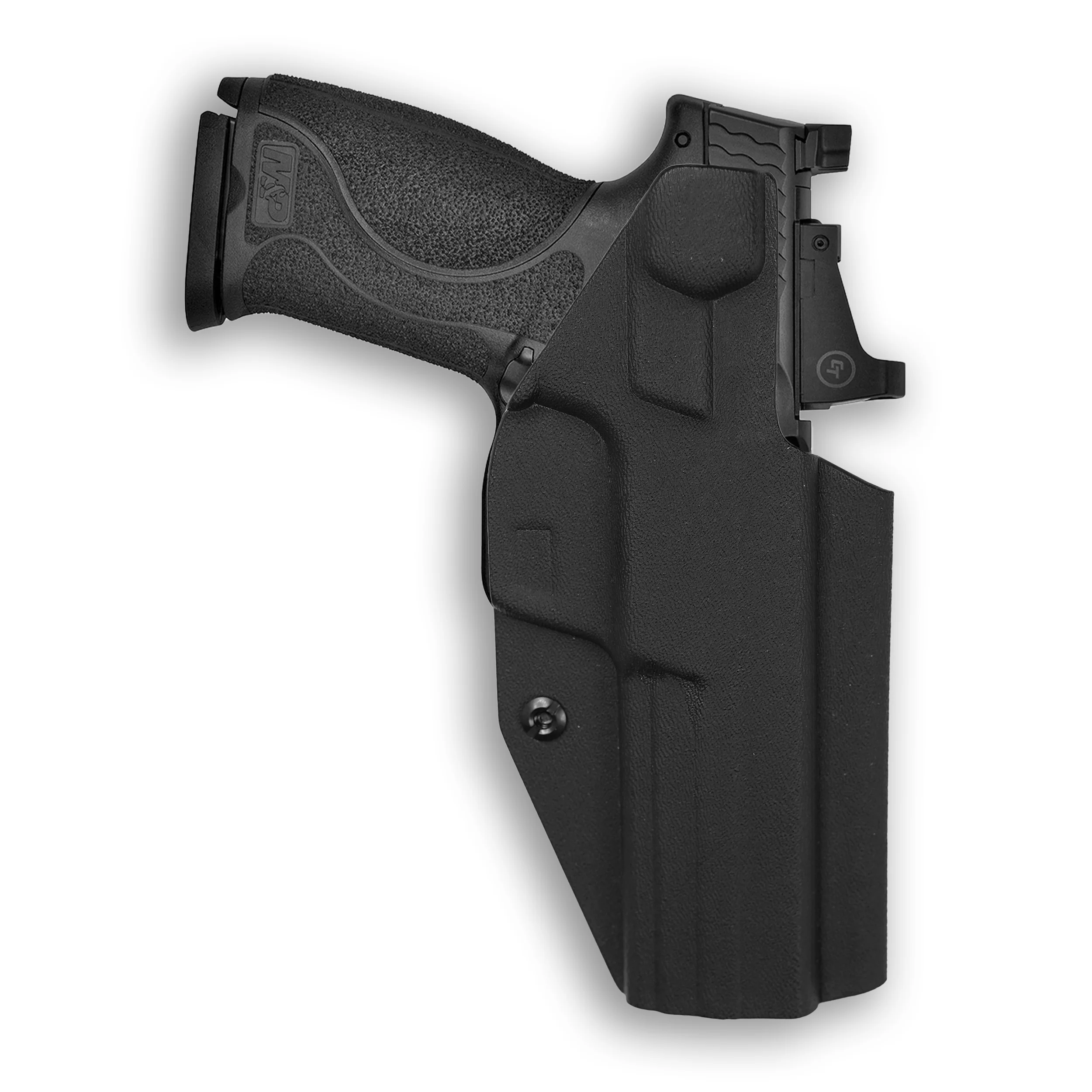 Smith & Wesson M&P 9/40 M2.0 5" Full Size Manual Safety Red Dot Optic Cut IWB Holster - Image 4