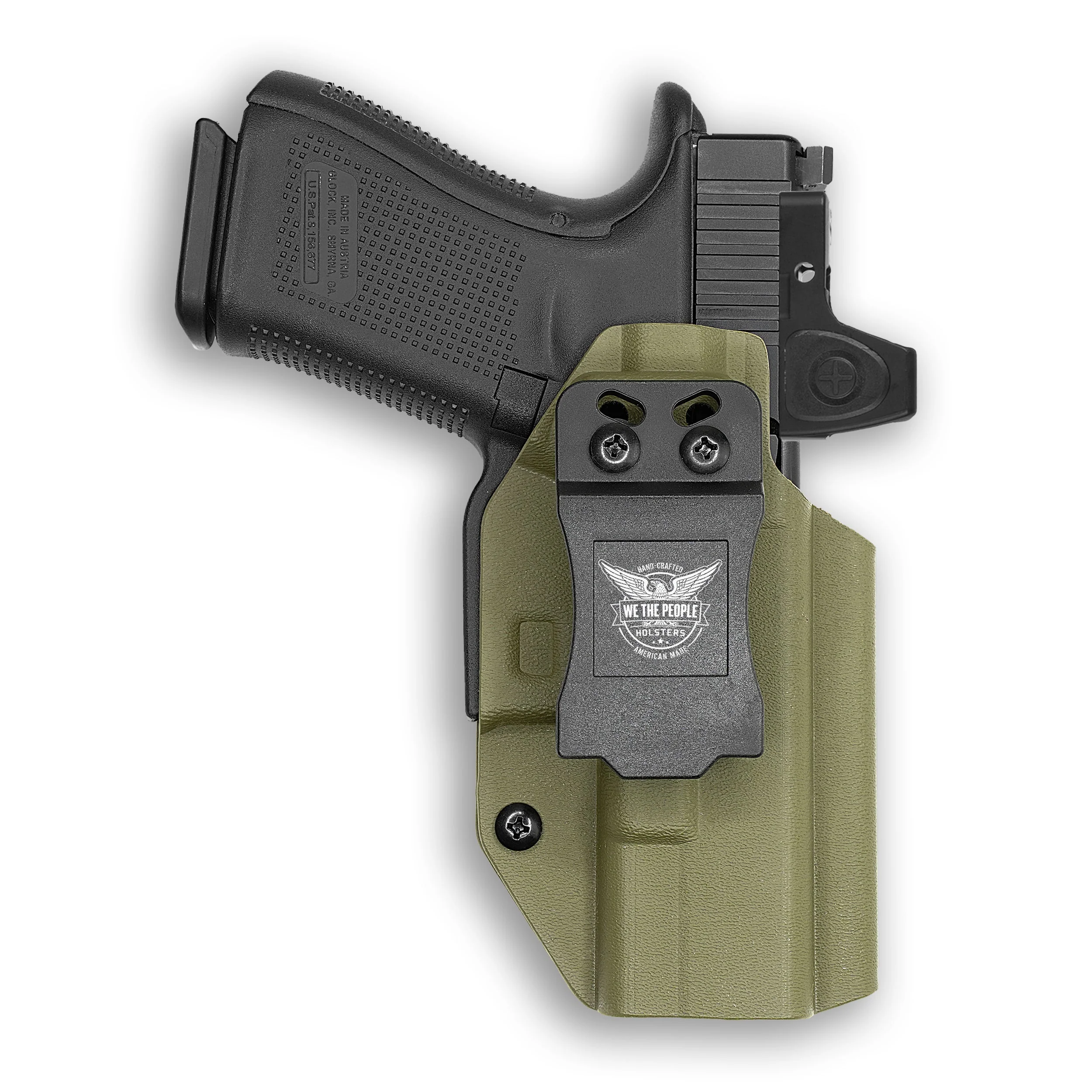 Smith & Wesson M&P 9/40 M2.0 5" Full Size Manual Safety Red Dot Optic Cut IWB Holster - Image 99