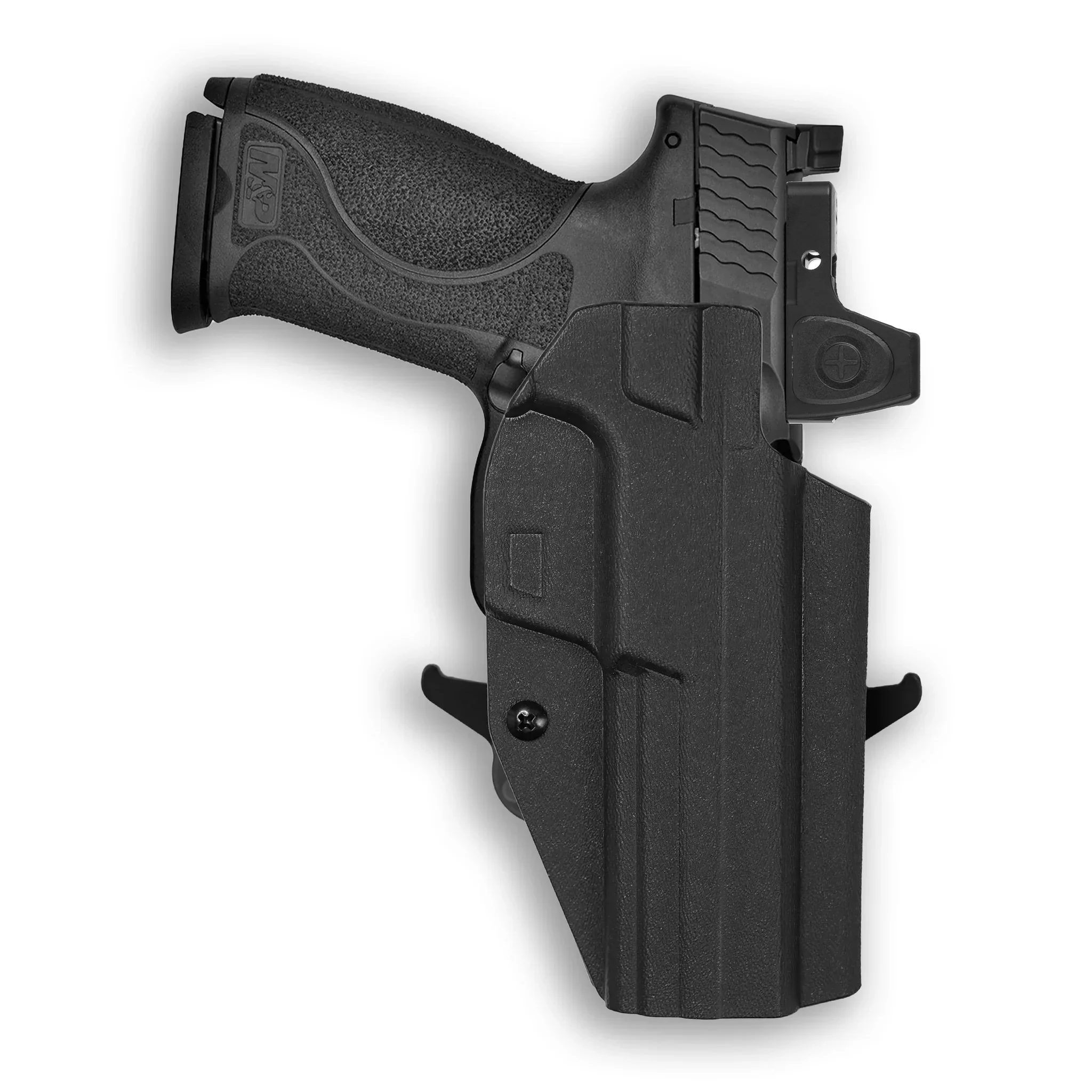 Smith & Wesson M&P 9/40 M2.0 5" Full Size Manual Safety Red Dot Optic Cut OWB Holster
