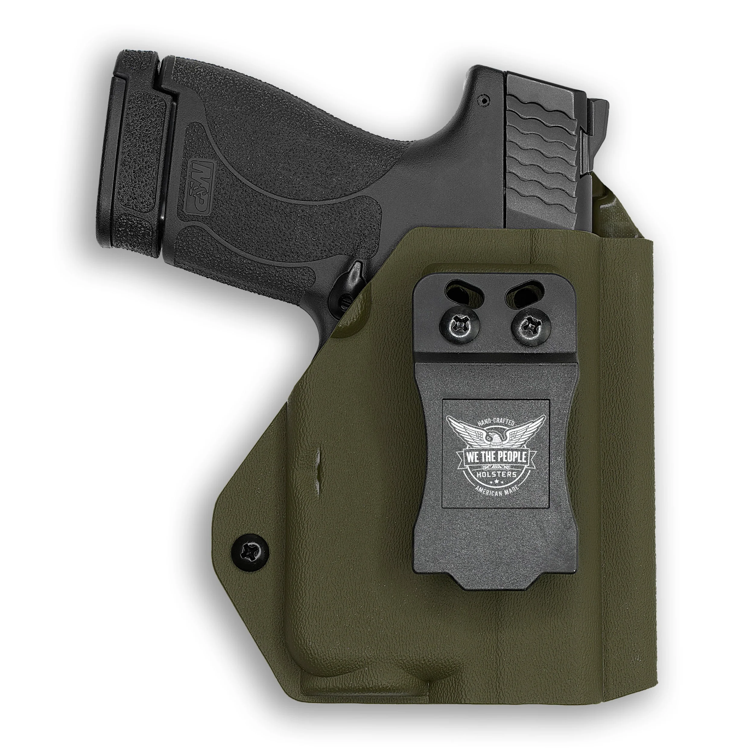 Smith & Wesson M&P 9C 3.5" with Olight Baldr RL Mini Light IWB Holster - Image 137