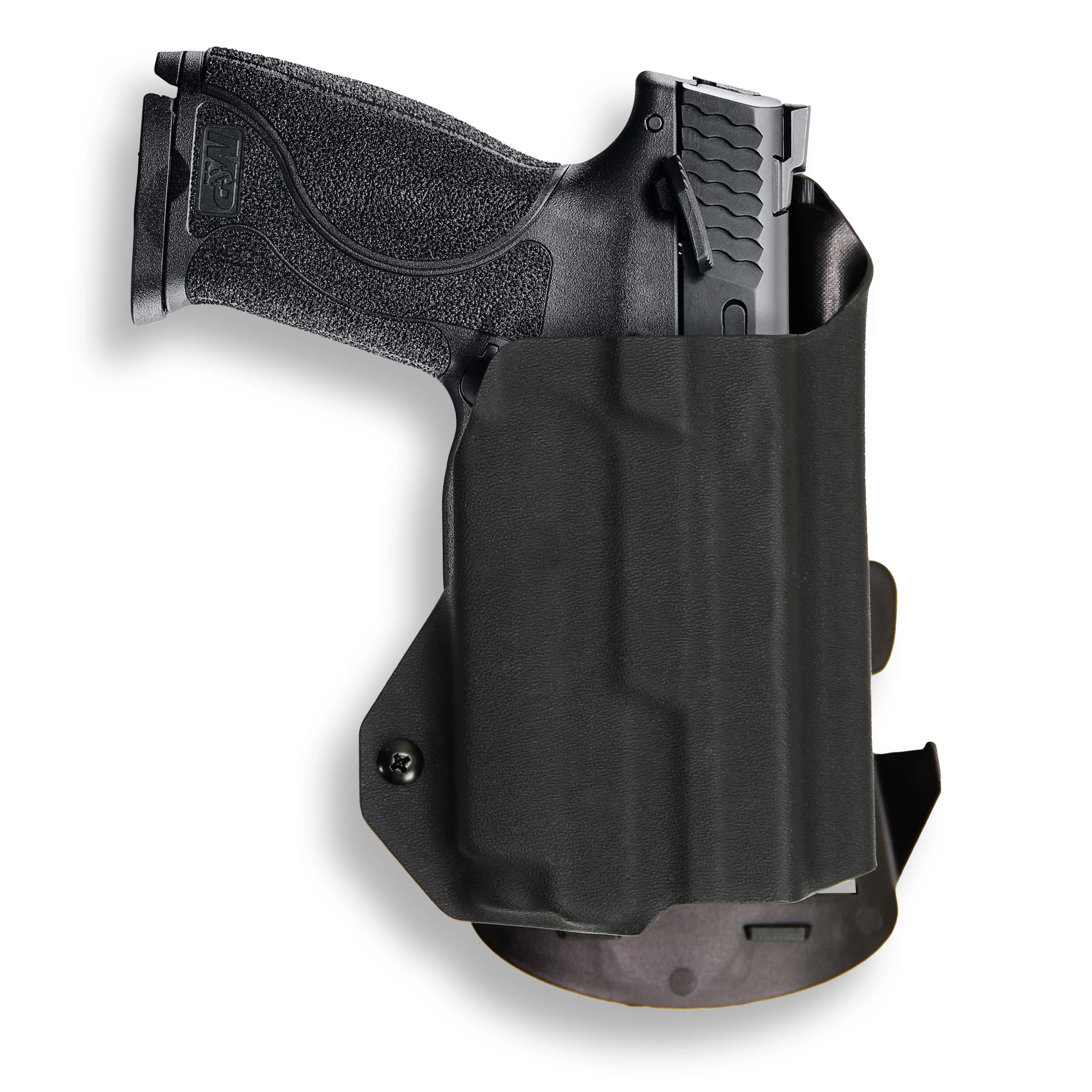 Smith & Wesson M&P 9C 3.5" with Olight Baldr RL Mini Light OWB Holster