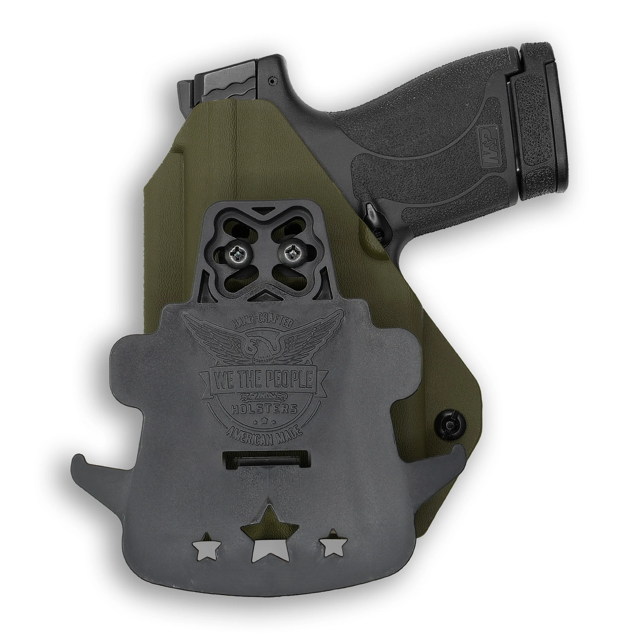 Smith & Wesson M&P 9C 3.5" with Olight Baldr RL Mini Light OWB Holster - Image 133