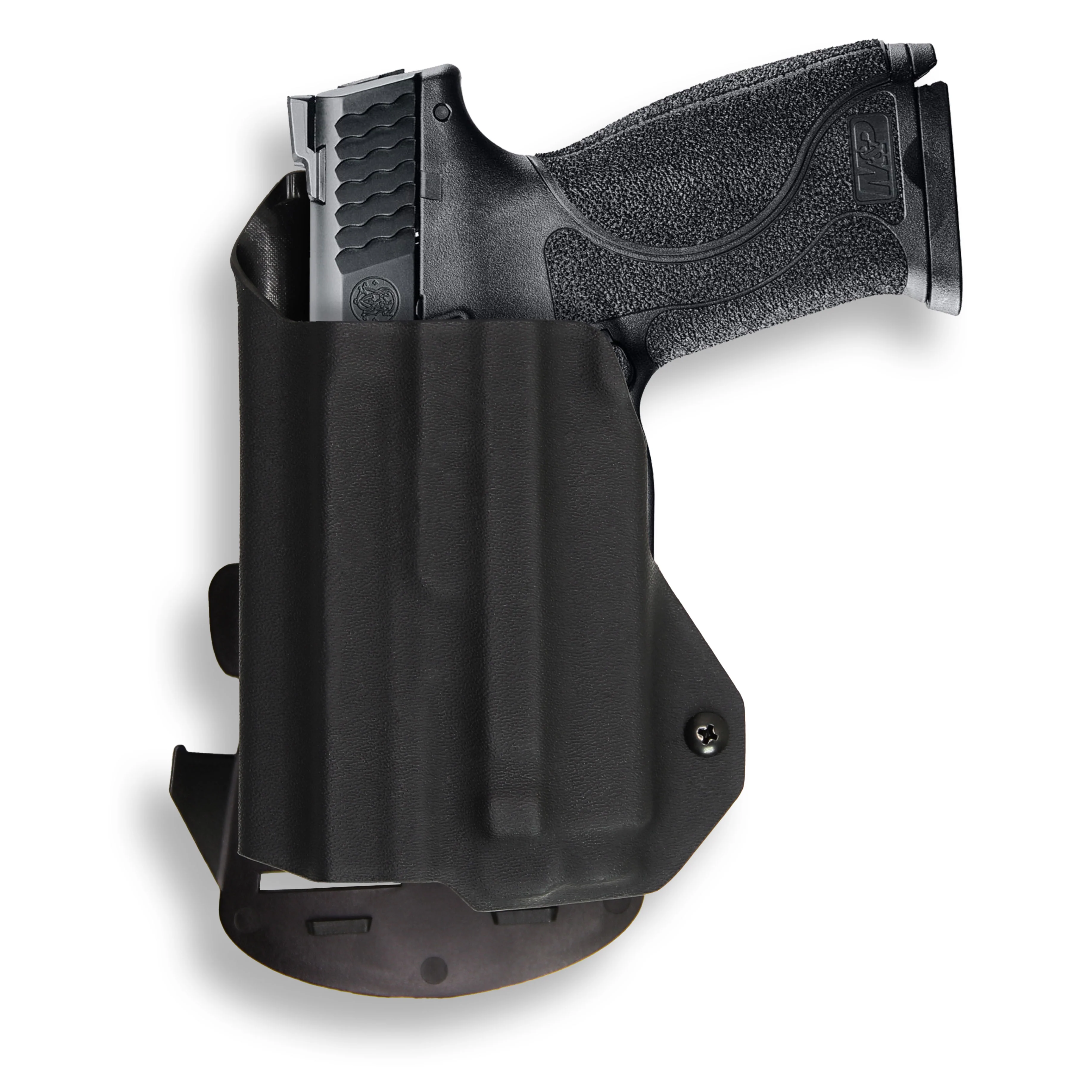 Smith & Wesson M&P 9C 3.5" with Olight Baldr RL Mini Light OWB Holster - Image 3