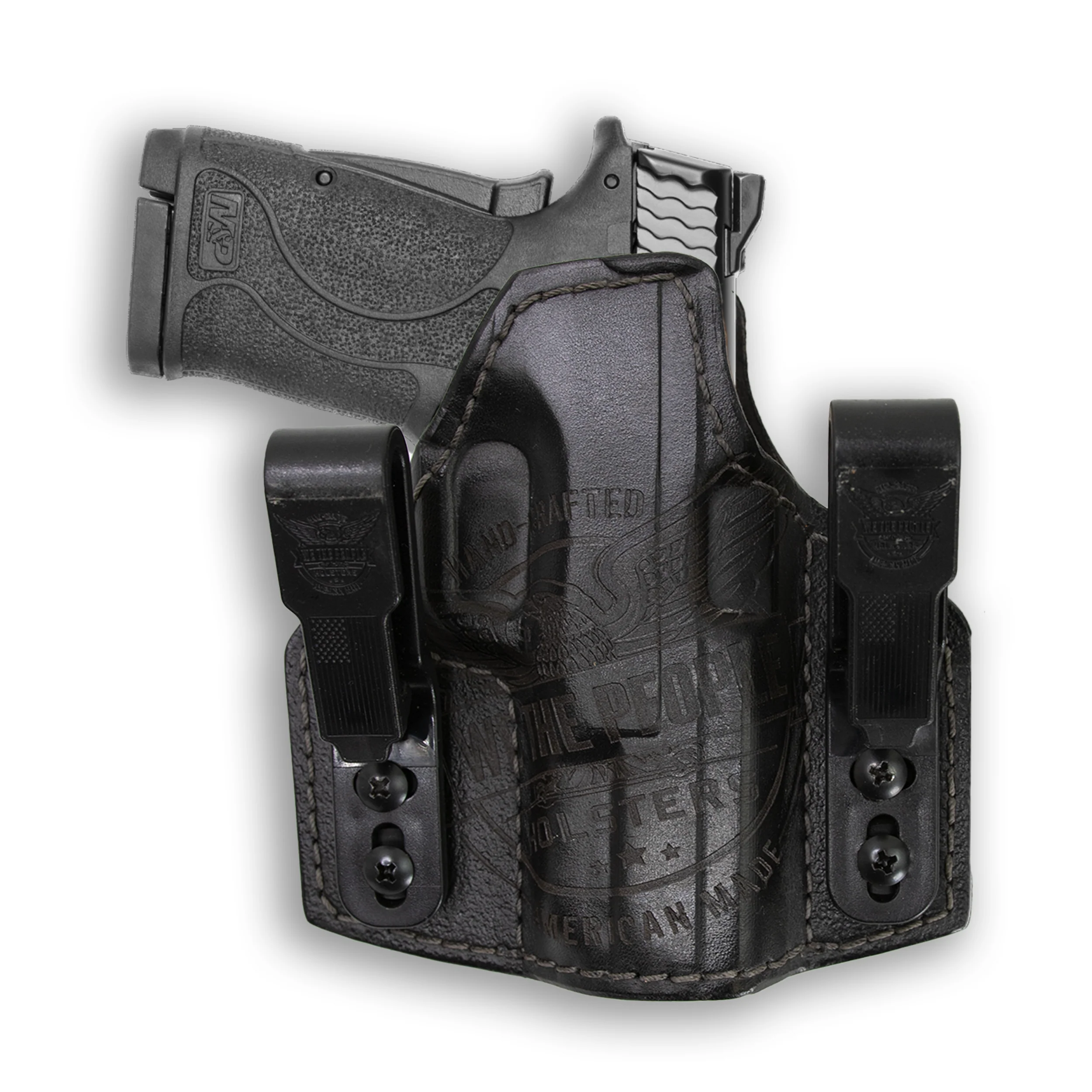 Smith & Wesson M&P 9 Shield EZ Independence Leather IWB Holster - Image 4