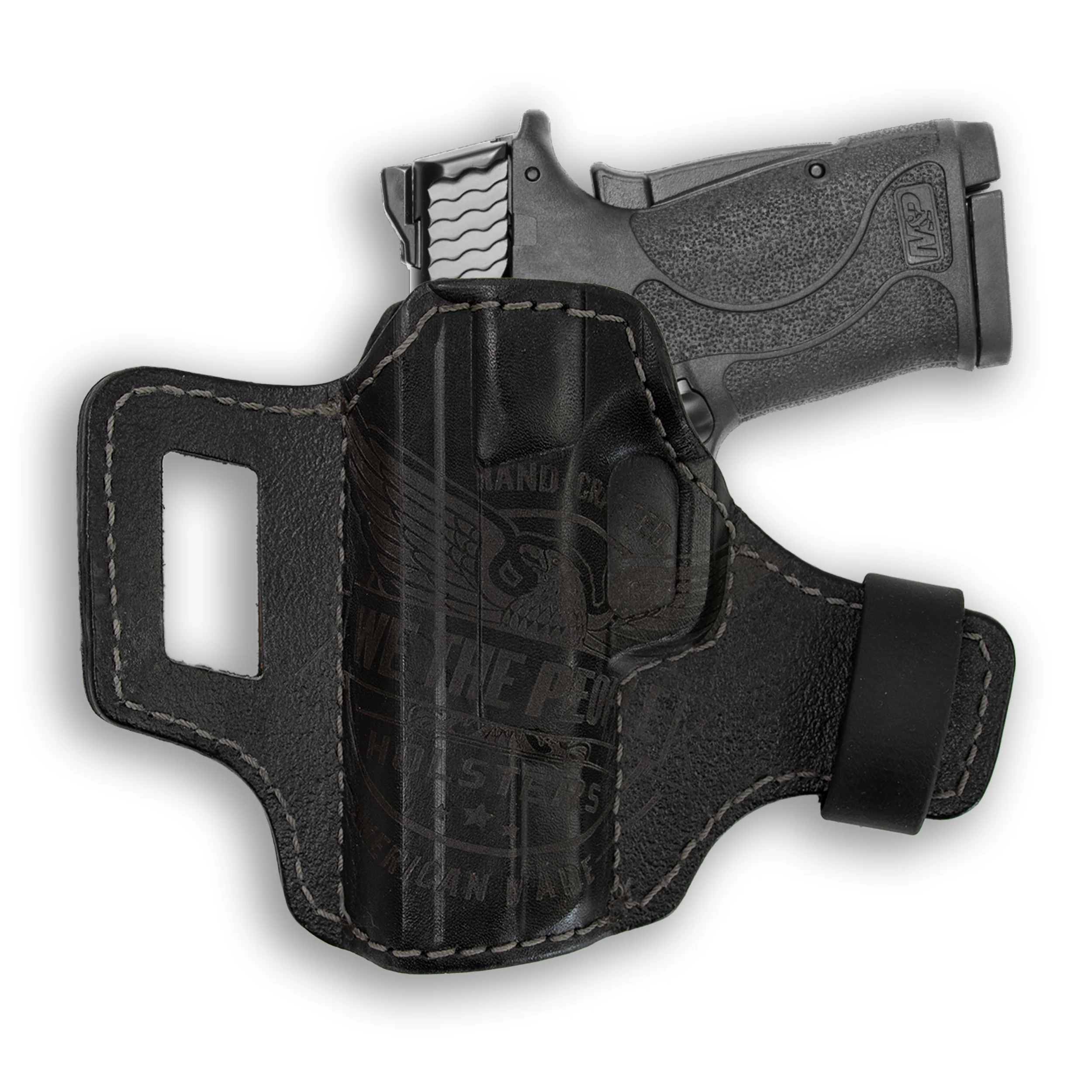 Smith & Wesson M&P 9 Shield EZ Independence Leather OWB Holster - Image 5