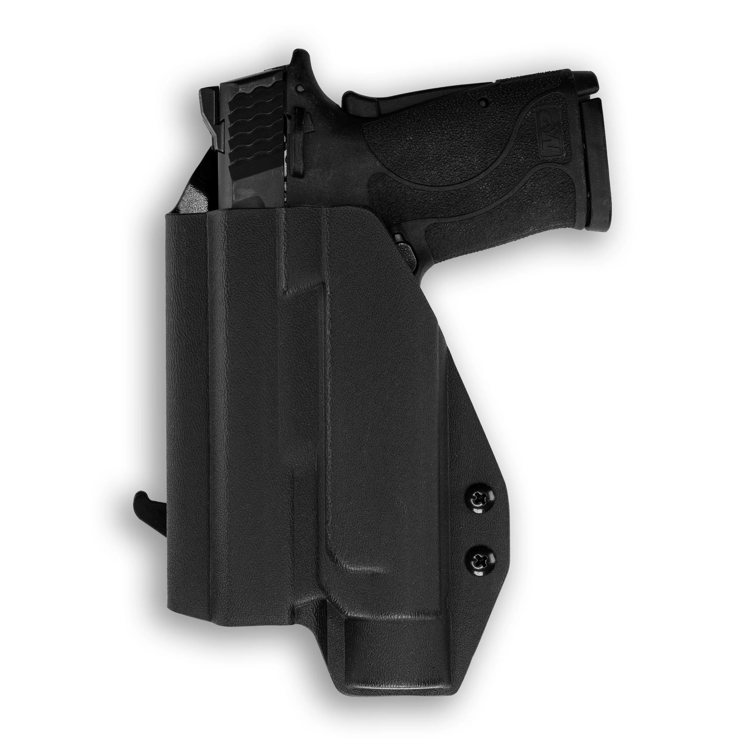 Smith & Wesson M&P 9 Shield EZ with Streamlight TLR-1/1S/HL Light OWB Holster - Image 3