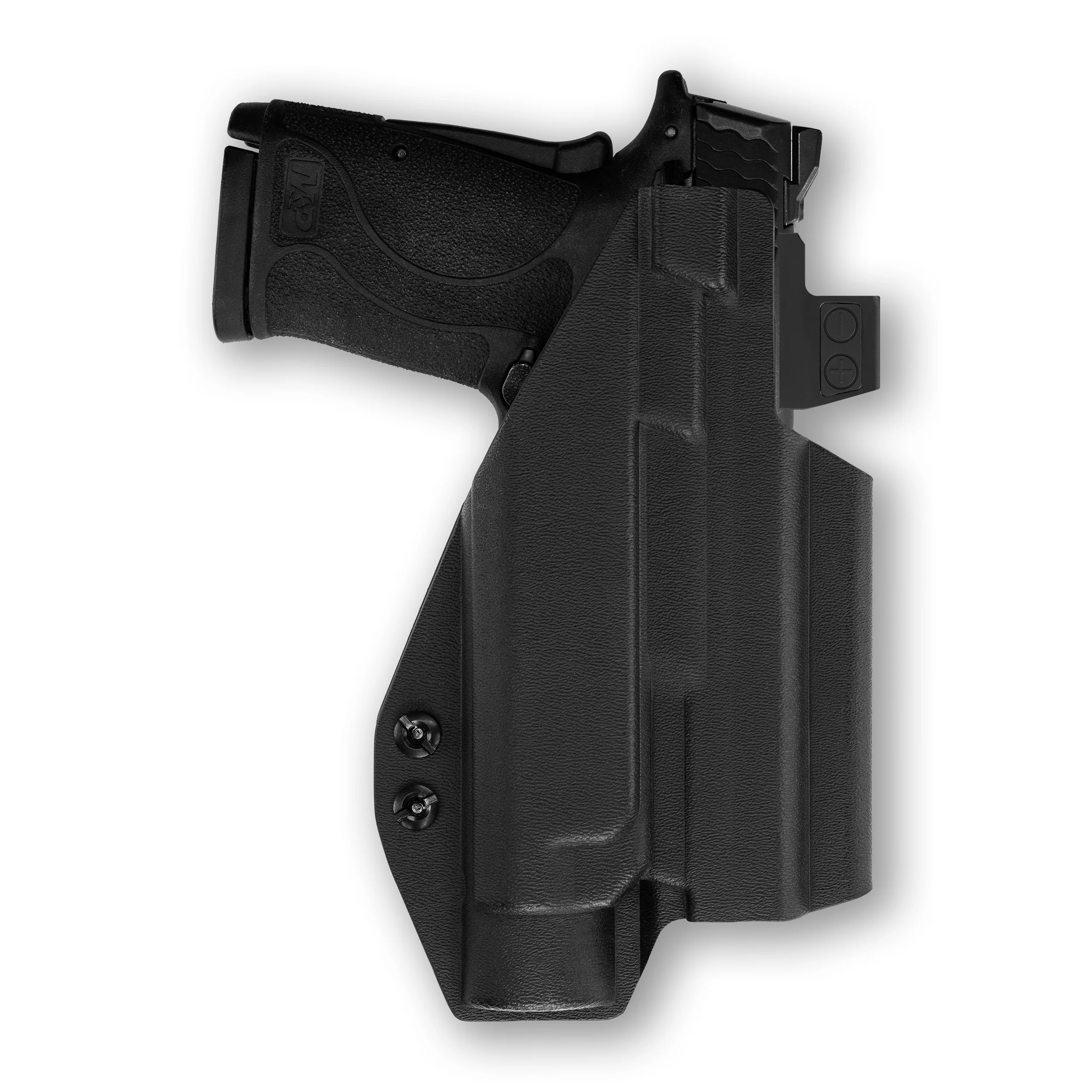 Smith & Wesson M&P 9 Shield EZ with Streamlight TLR-1/1S/HL Light Red Dot Optic Cut IWB Holster - Image 4