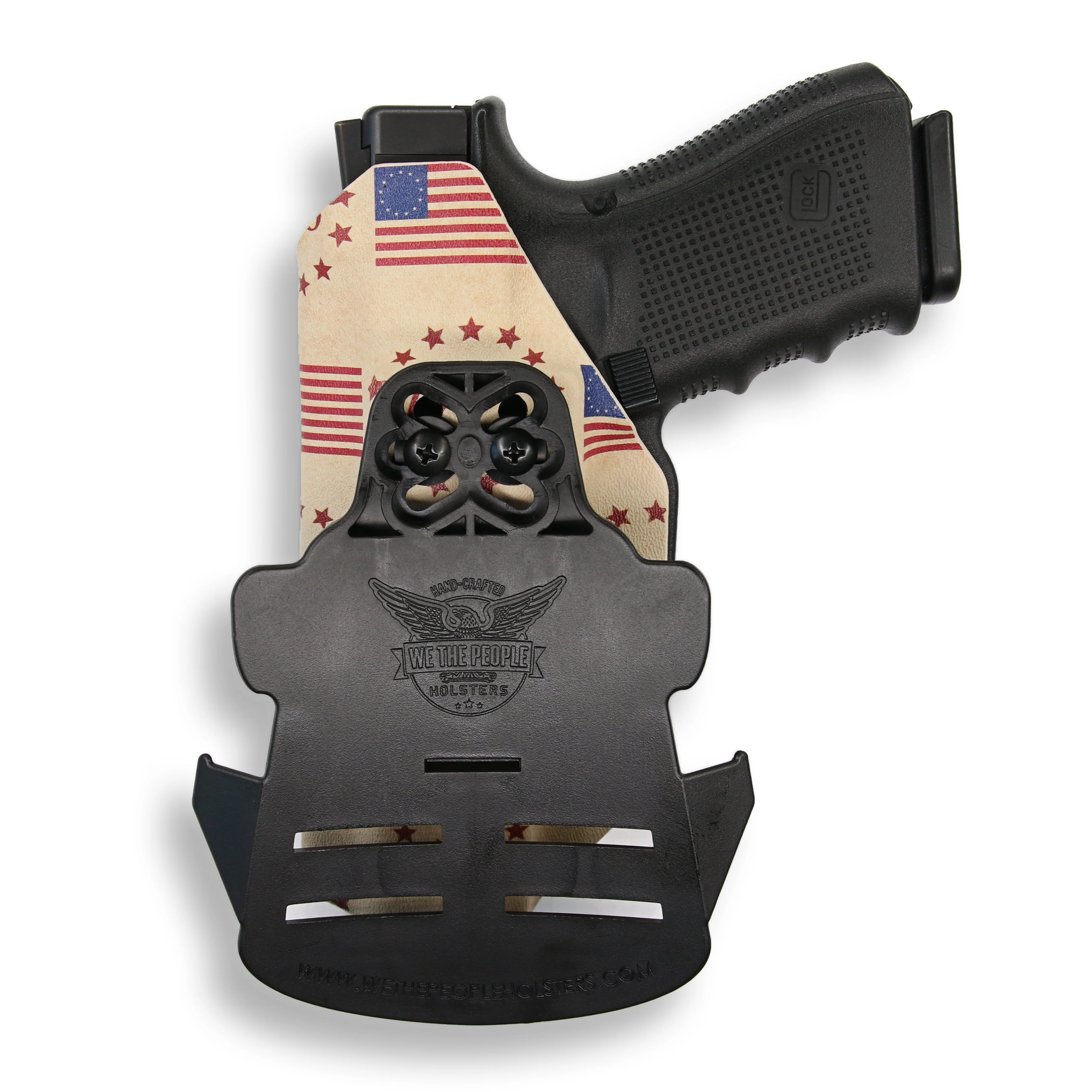 Smith & Wesson M&P 9 Shield EZ with Streamlight TLR-7/7A/7X Light OWB Holster - Image 24