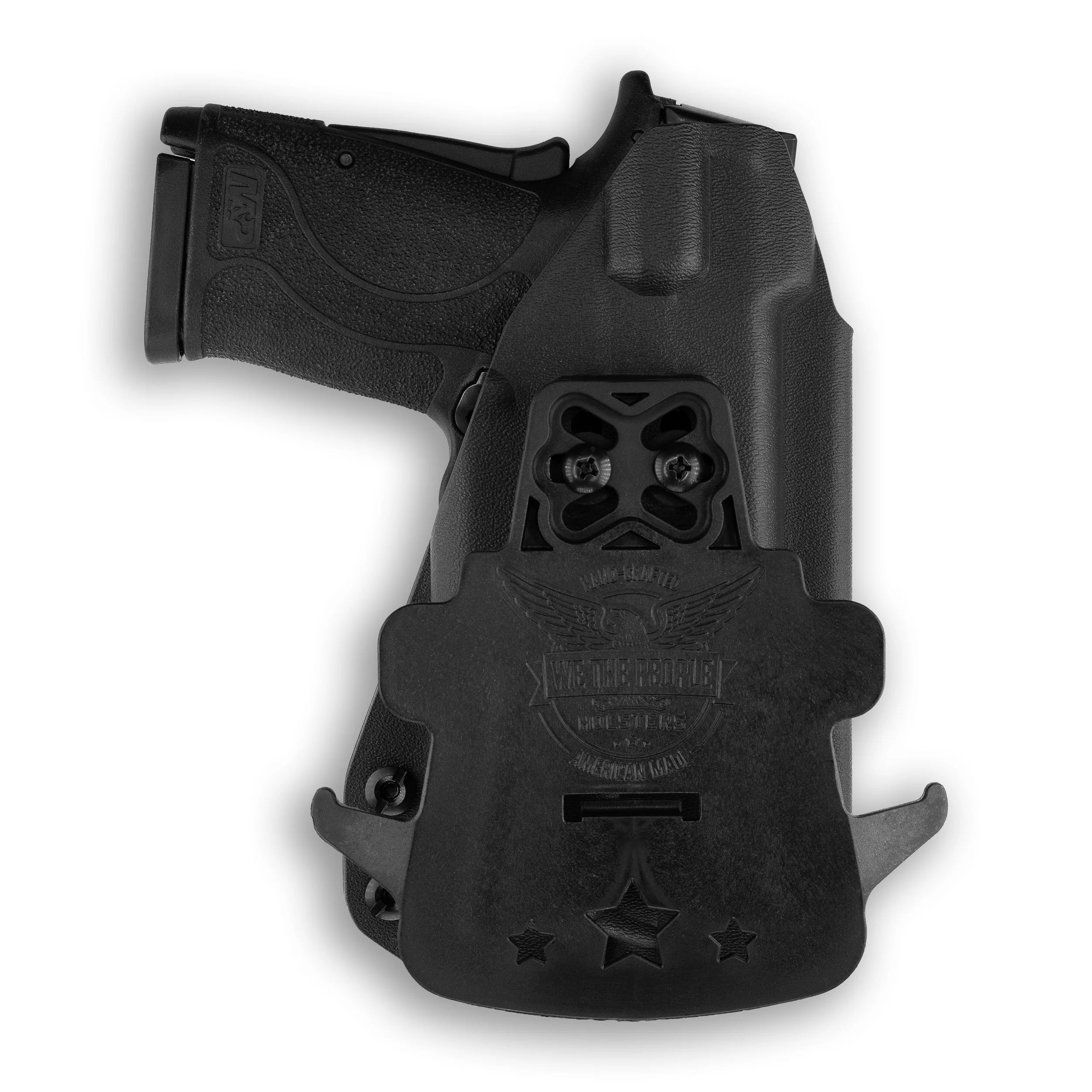 Smith & Wesson M&P 9 Shield EZ with Streamlight TLR-7/7A/7X Light OWB Holster - Image 4