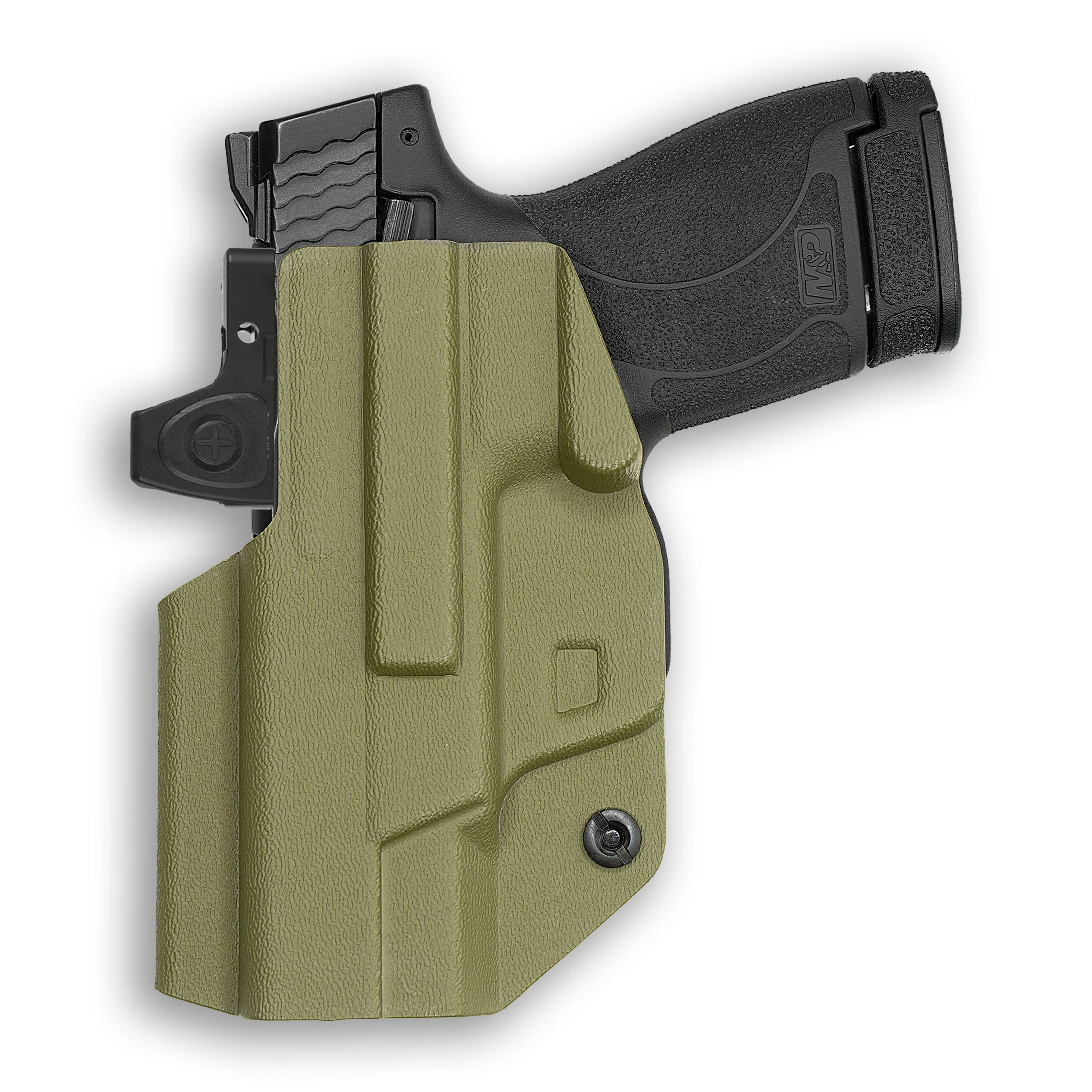 Smith & Wesson M&P 9C/40C / M2.0 3.5"/3.6" Compact Red Dot Optic Cut IWB Holster - Image 100