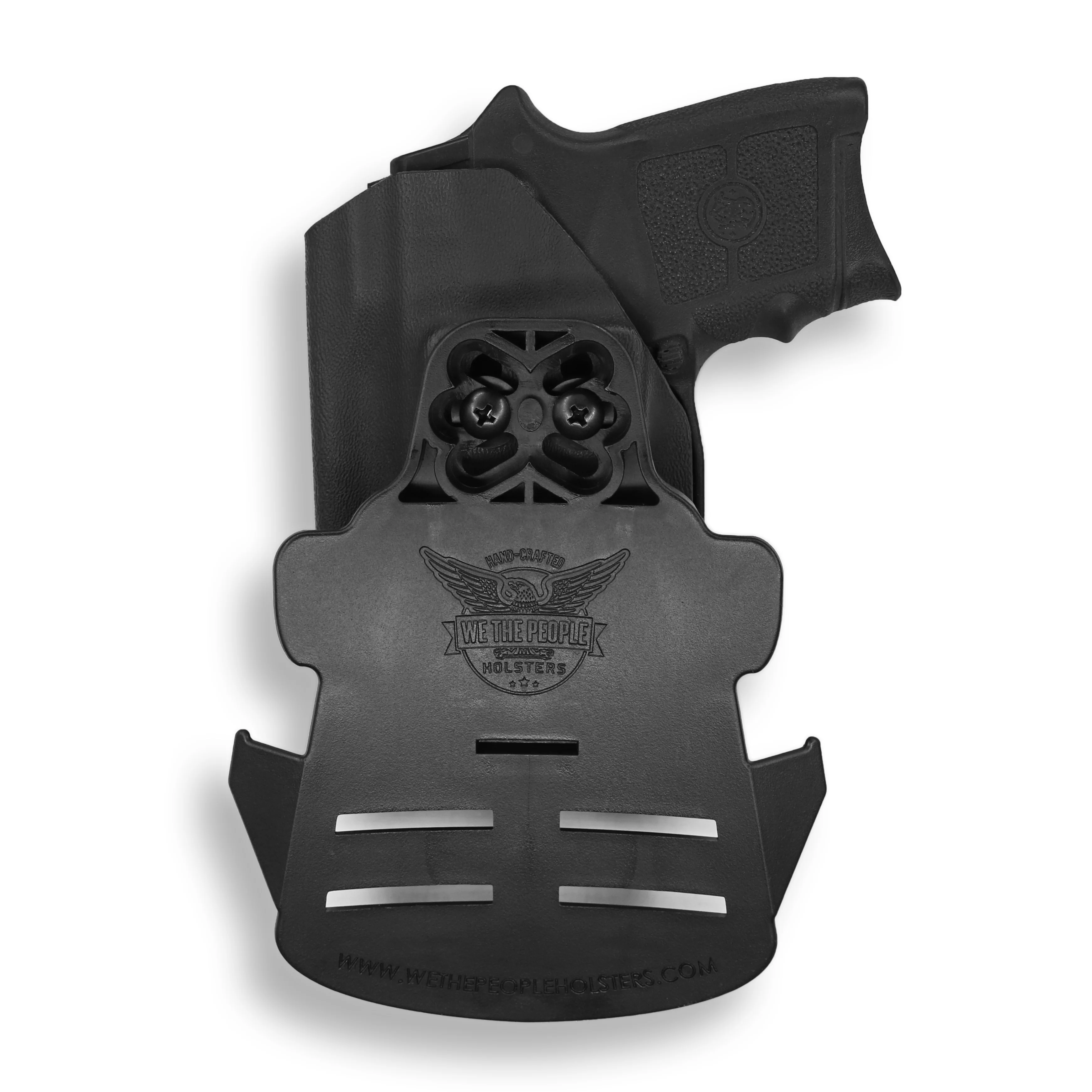Smith & Wesson M&P Bodyguard 380 with Integrated Crimson Trace Laser OWB Holster - Image 4