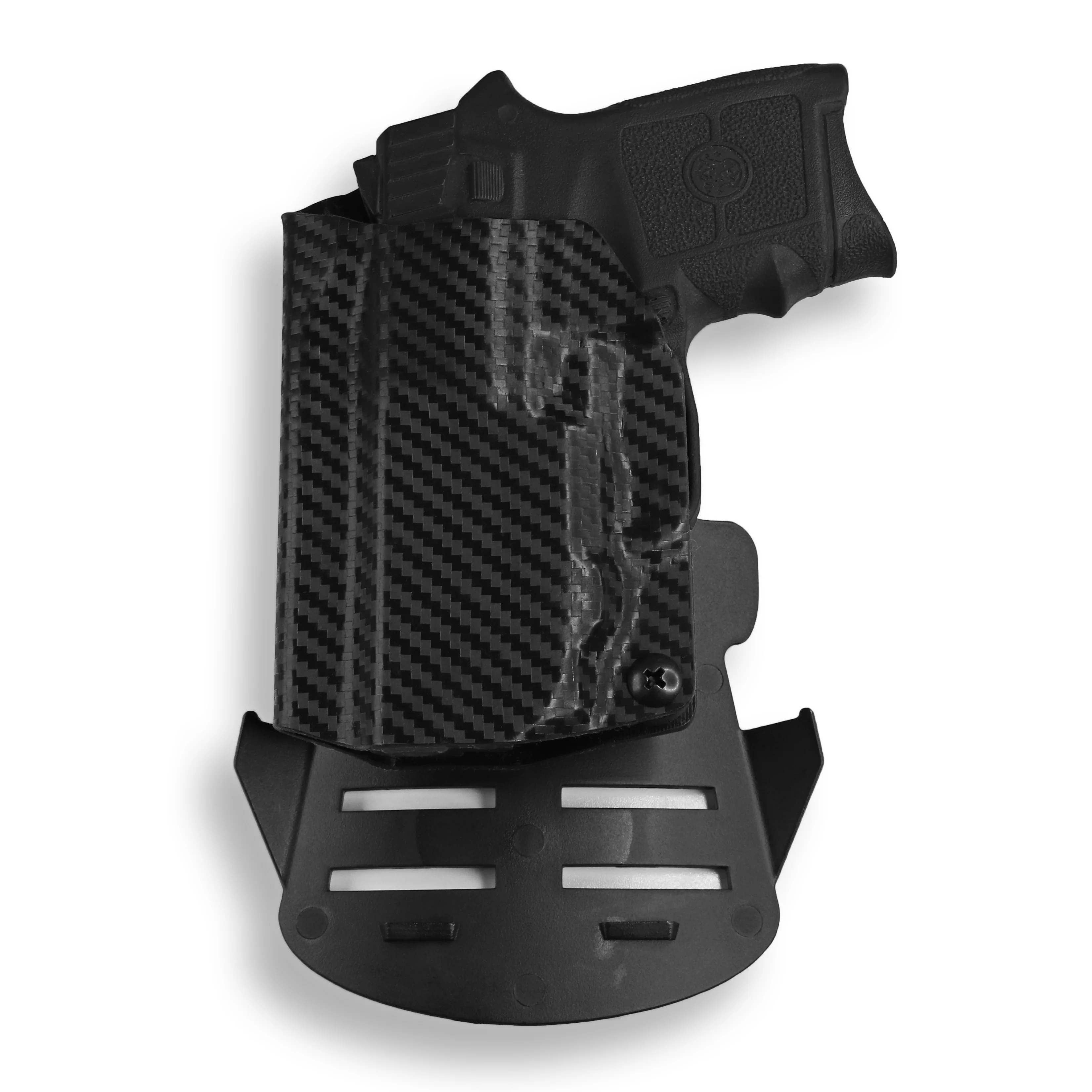 Smith & Wesson M&P Bodyguard 380 with Integrated Crimson Trace Laser OWB Holster - Image 5
