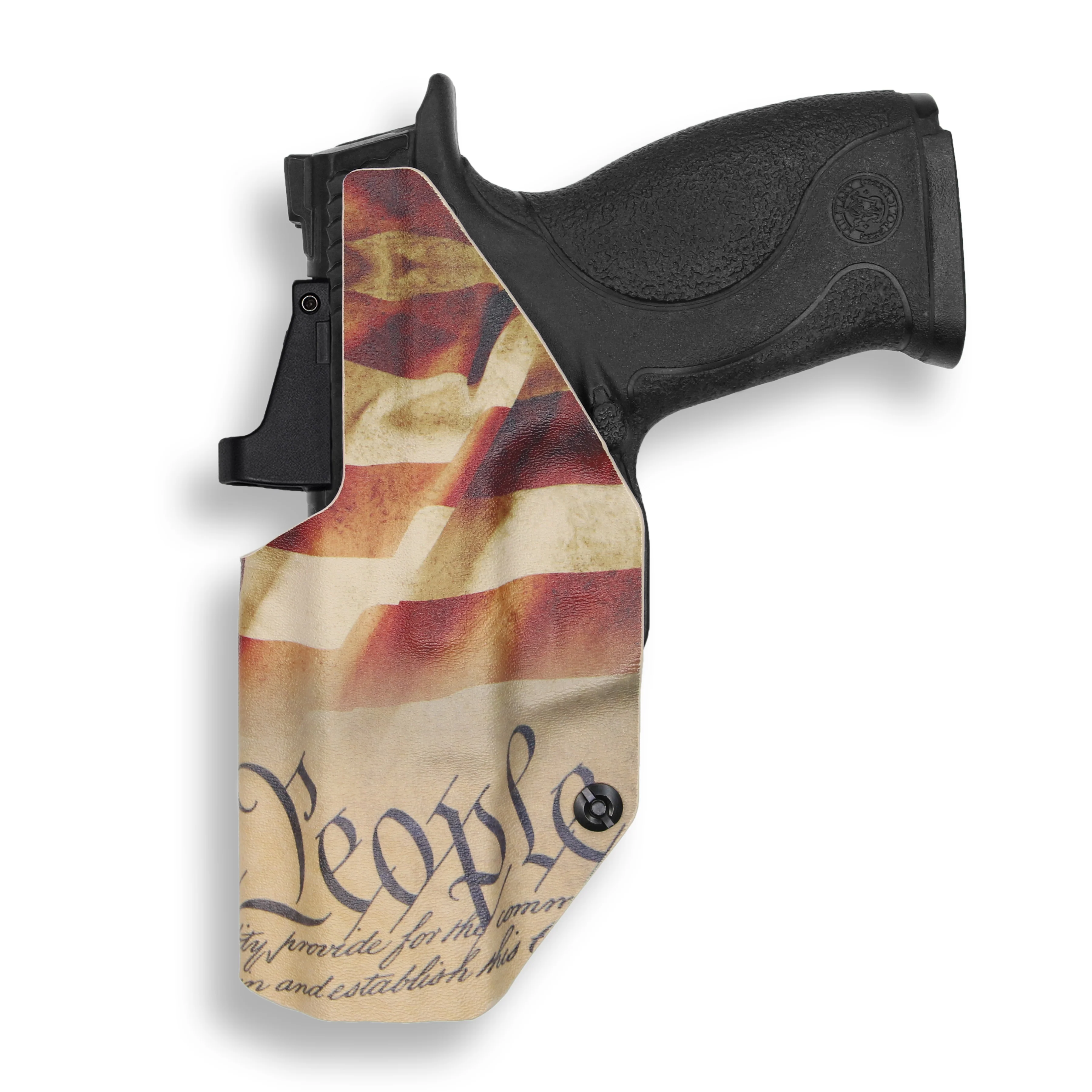 Smith & Wesson M&P / M2.0 4"/4.25" Compact 9/40 Red Dot Optic Cut IWB Holster - Image 12